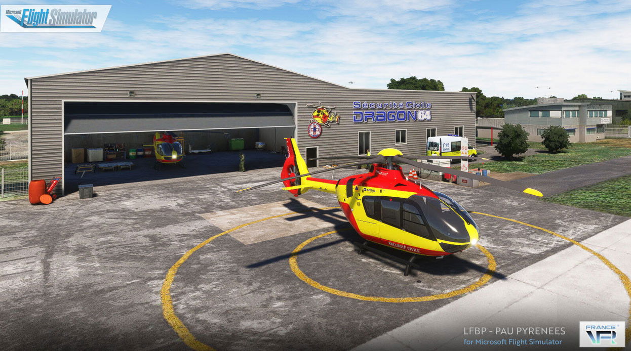 Pau Pyrenees Airport for Microsoft Flight Simulator
