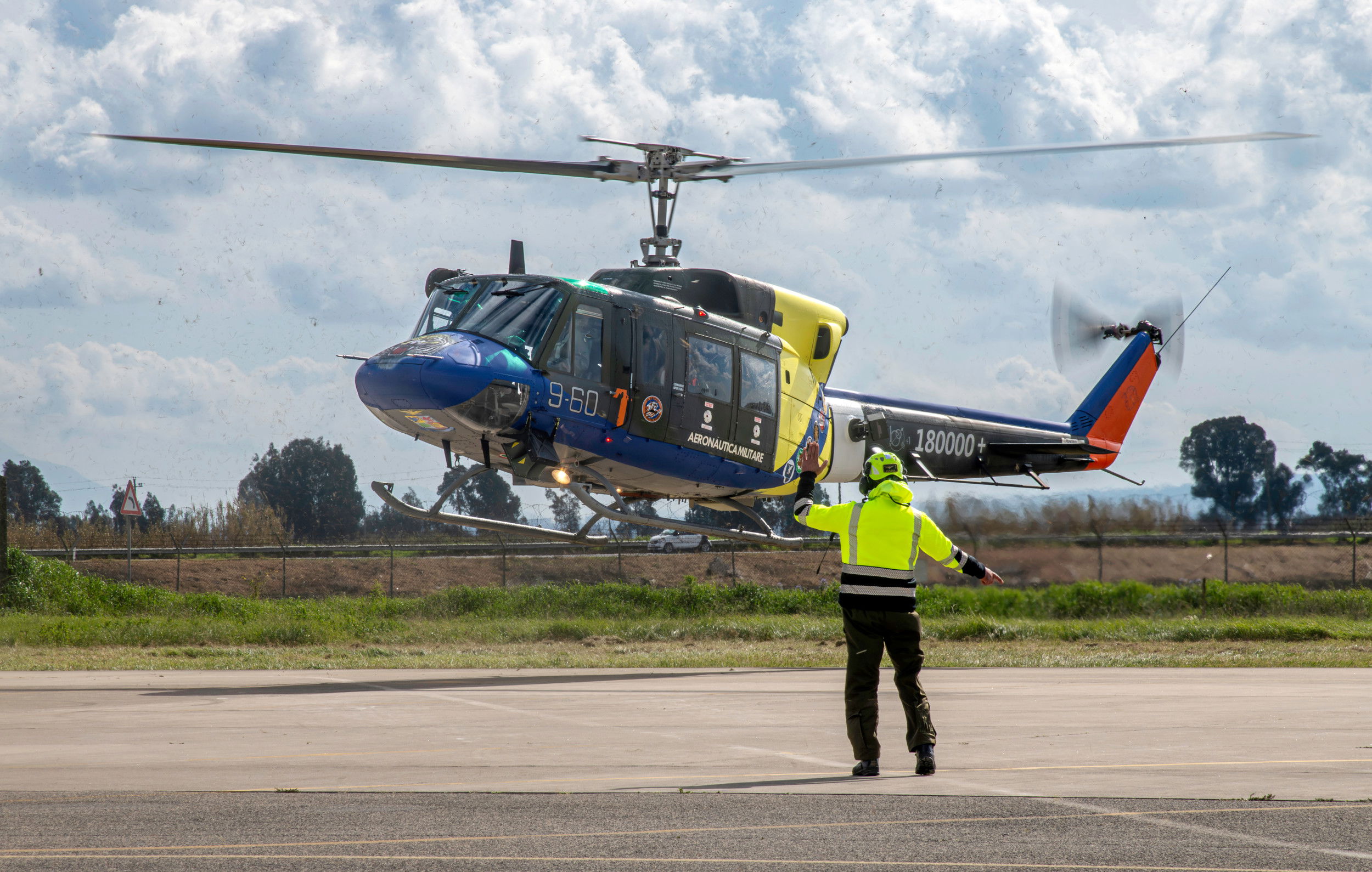 Italian Air Force marks end of HH-212A ops with final flight