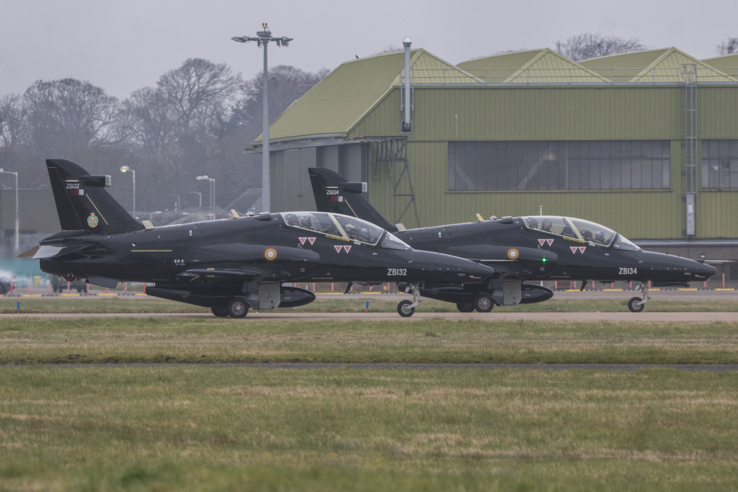 Qatari Hawks temporarily move to Leuchars