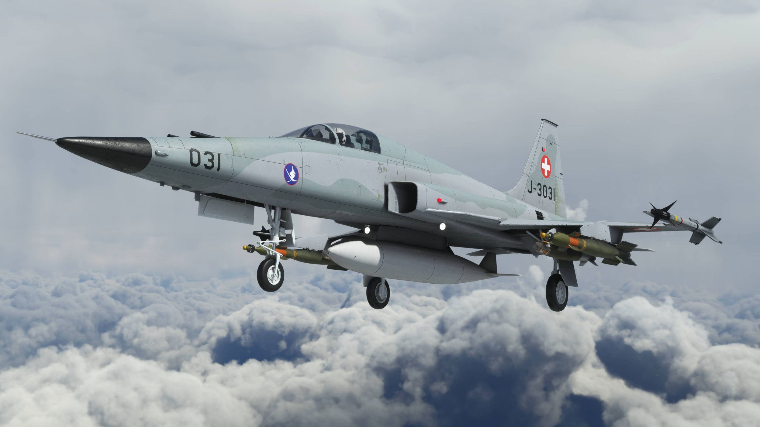 F-5E Tiger II takes flight in MSFS