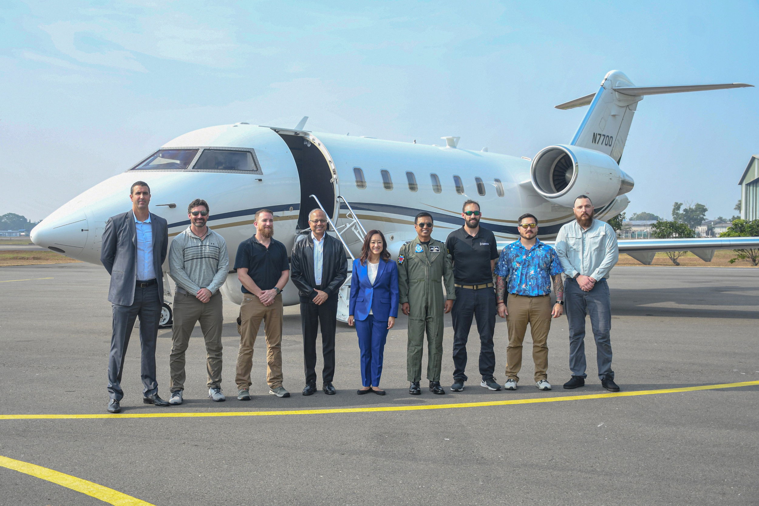 Secretive US CL600 visits Sri Lanka