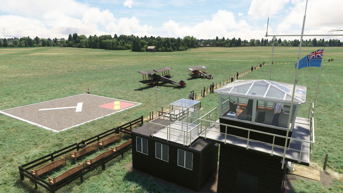 Old Warden Aerodrome for Microsoft Flight Simulator