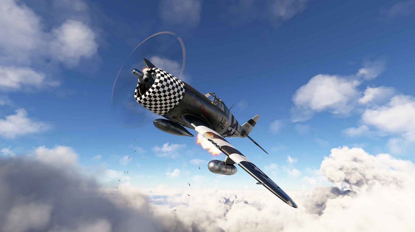 P-47D Razorback ready for take-off