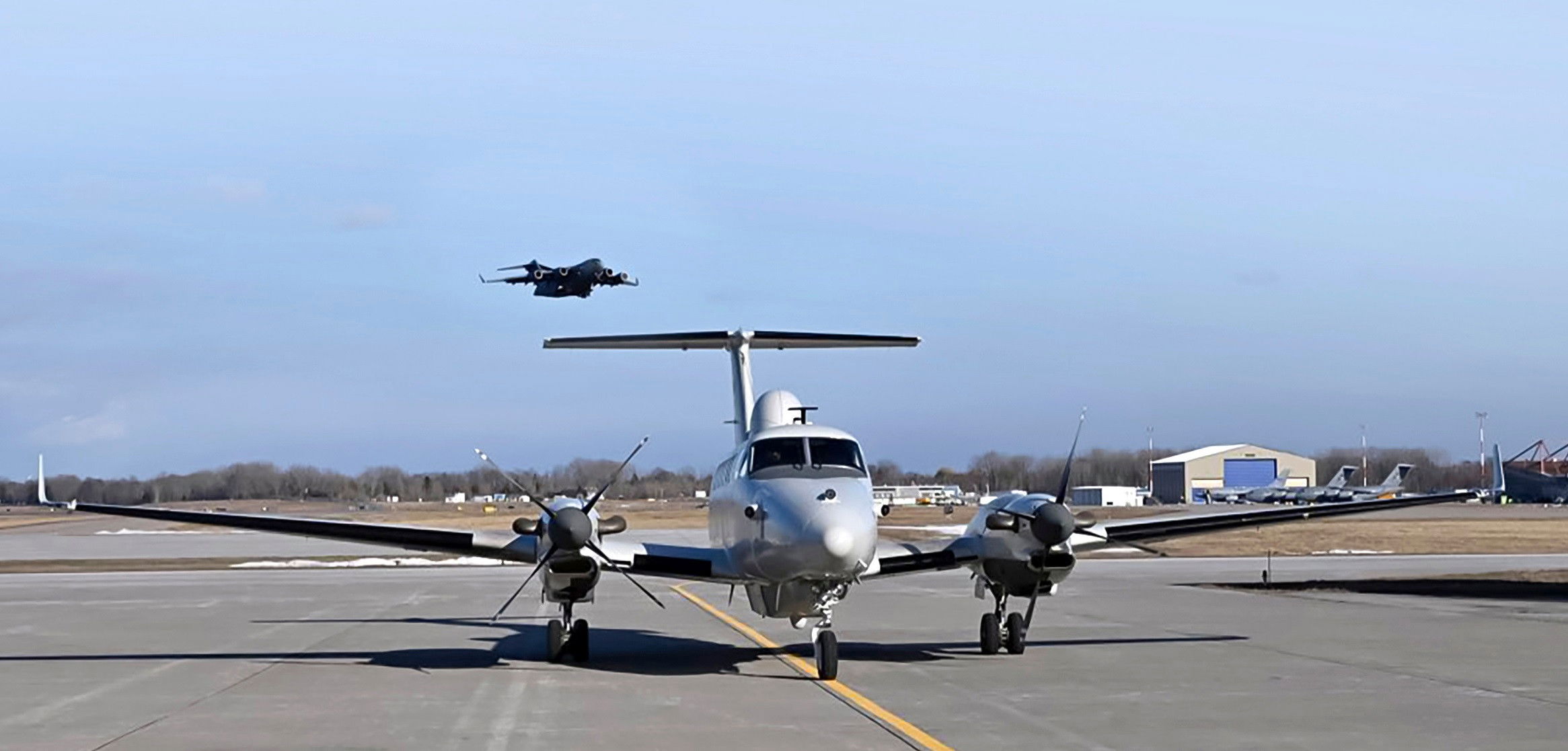 First Royal Canadian Air Force CE-145C Vigilance arrives