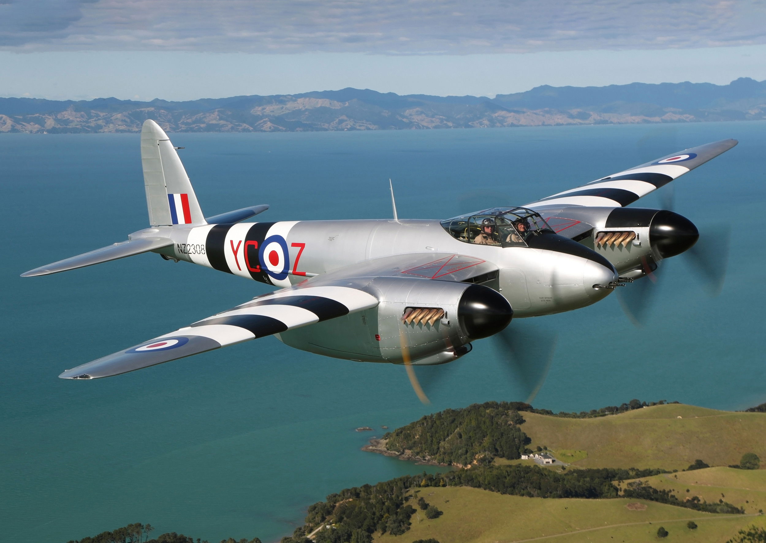 Mosquito T43 flies at Ardmore