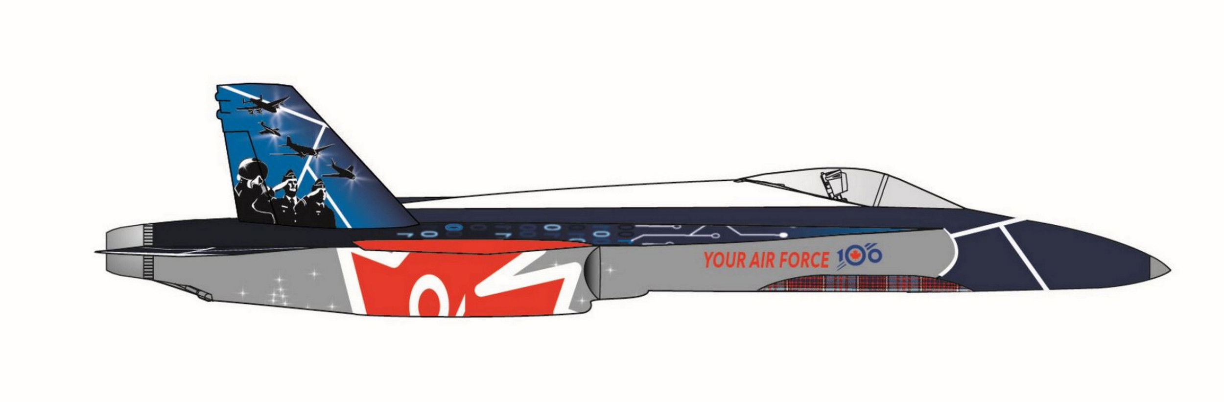 REVEALED: RCAF Hornet demo scheme which will be seen at RIAT