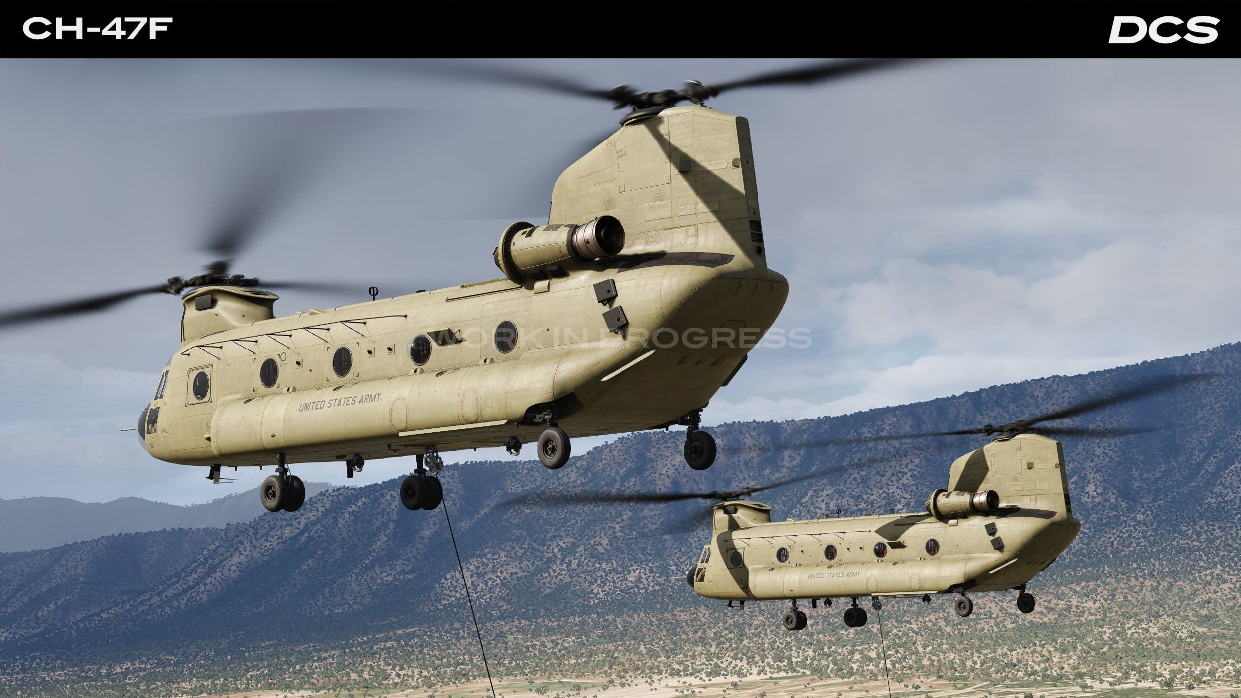 DCS: CH-47F takes flight