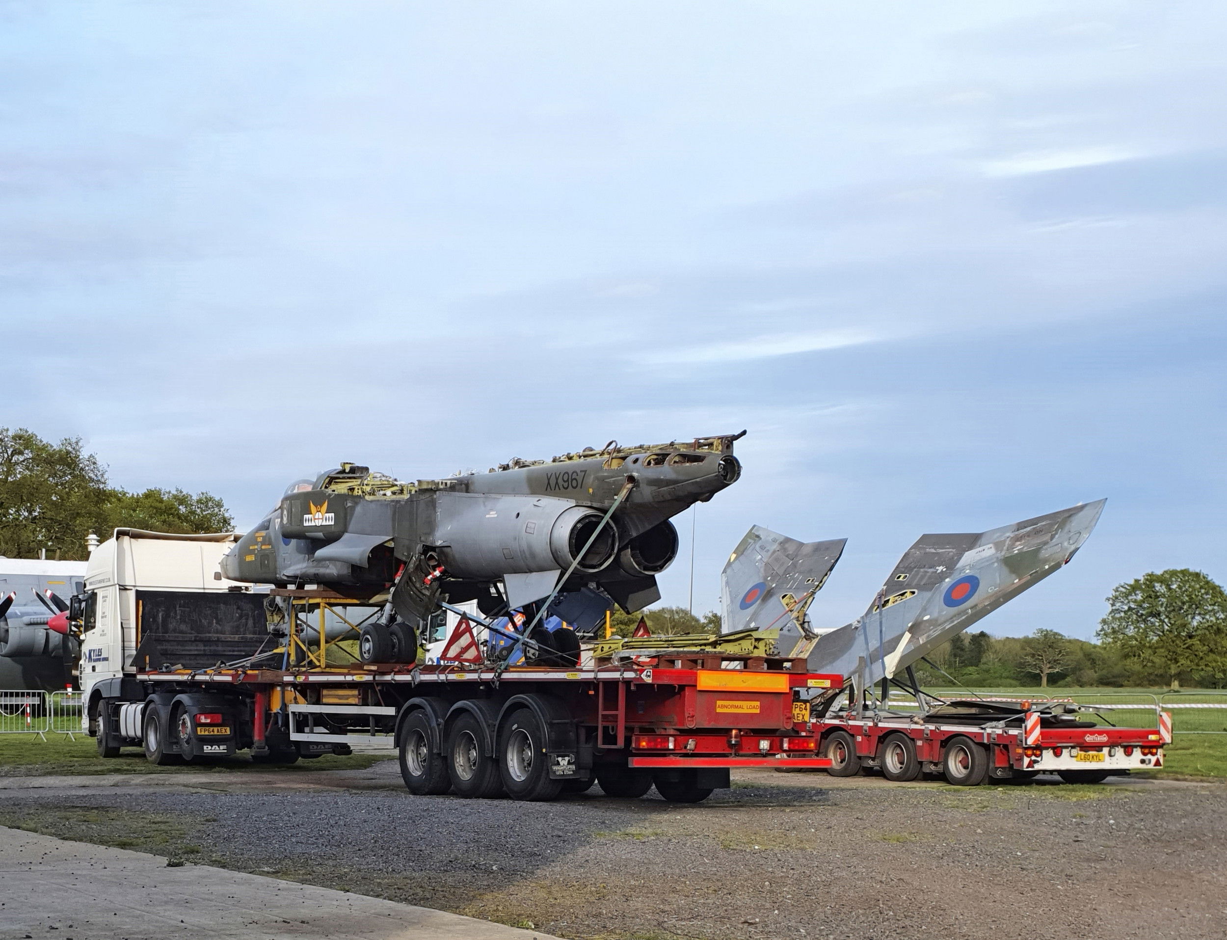 Jaguar roaded to Gatwick