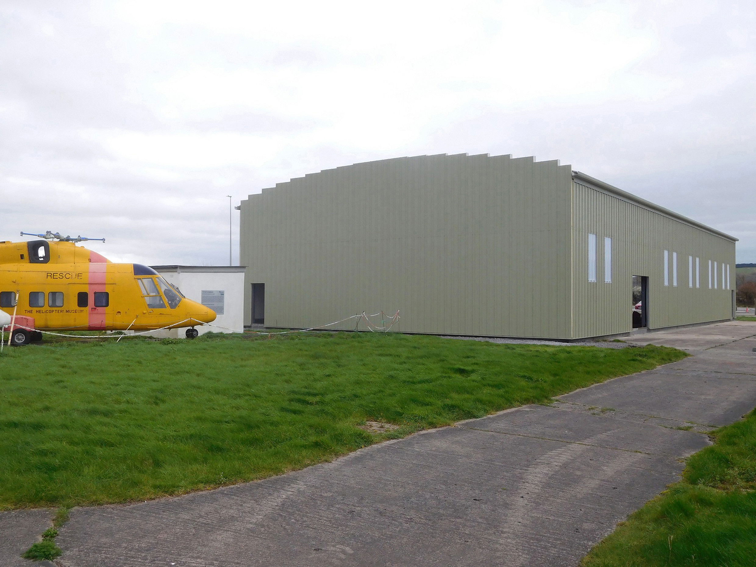 New Helicopter Museum hangar nearing completion