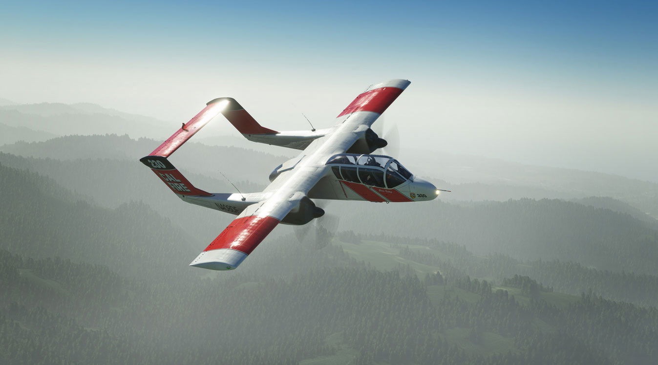 OV-10 Bronco takes flight in MSFS