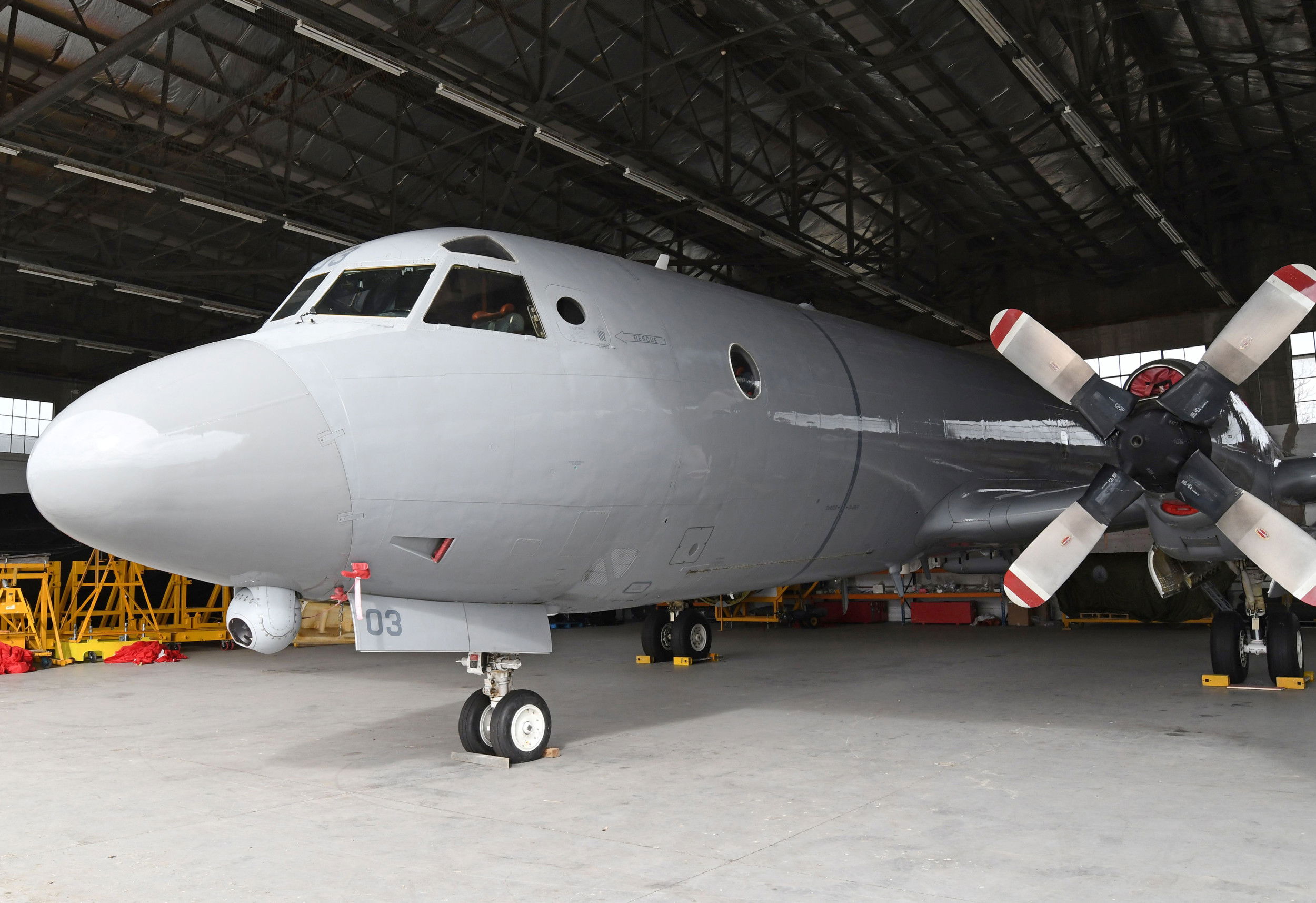 RNZAF Orion back together at Wigram
