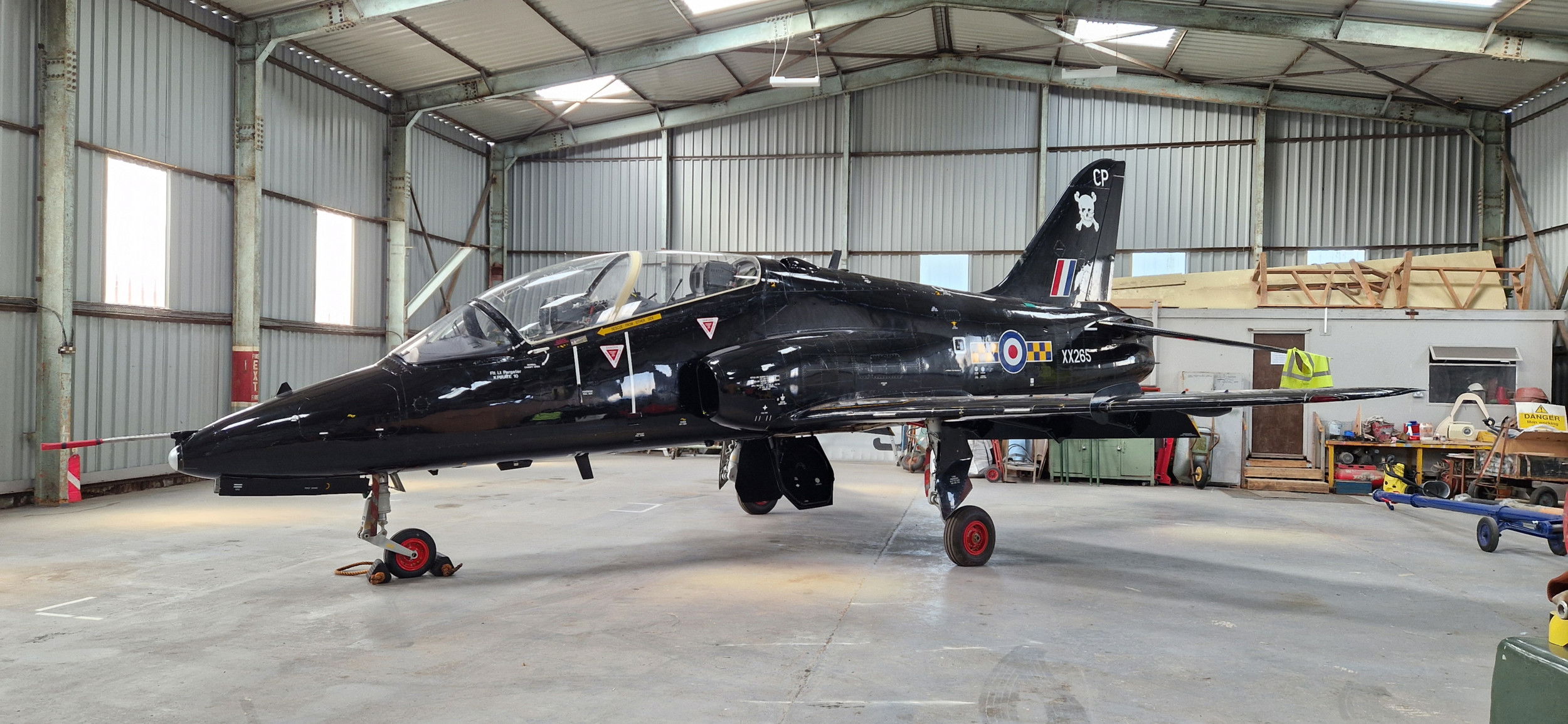 North East Land, Sea and Air Museums receive 100 Sqn Hawk