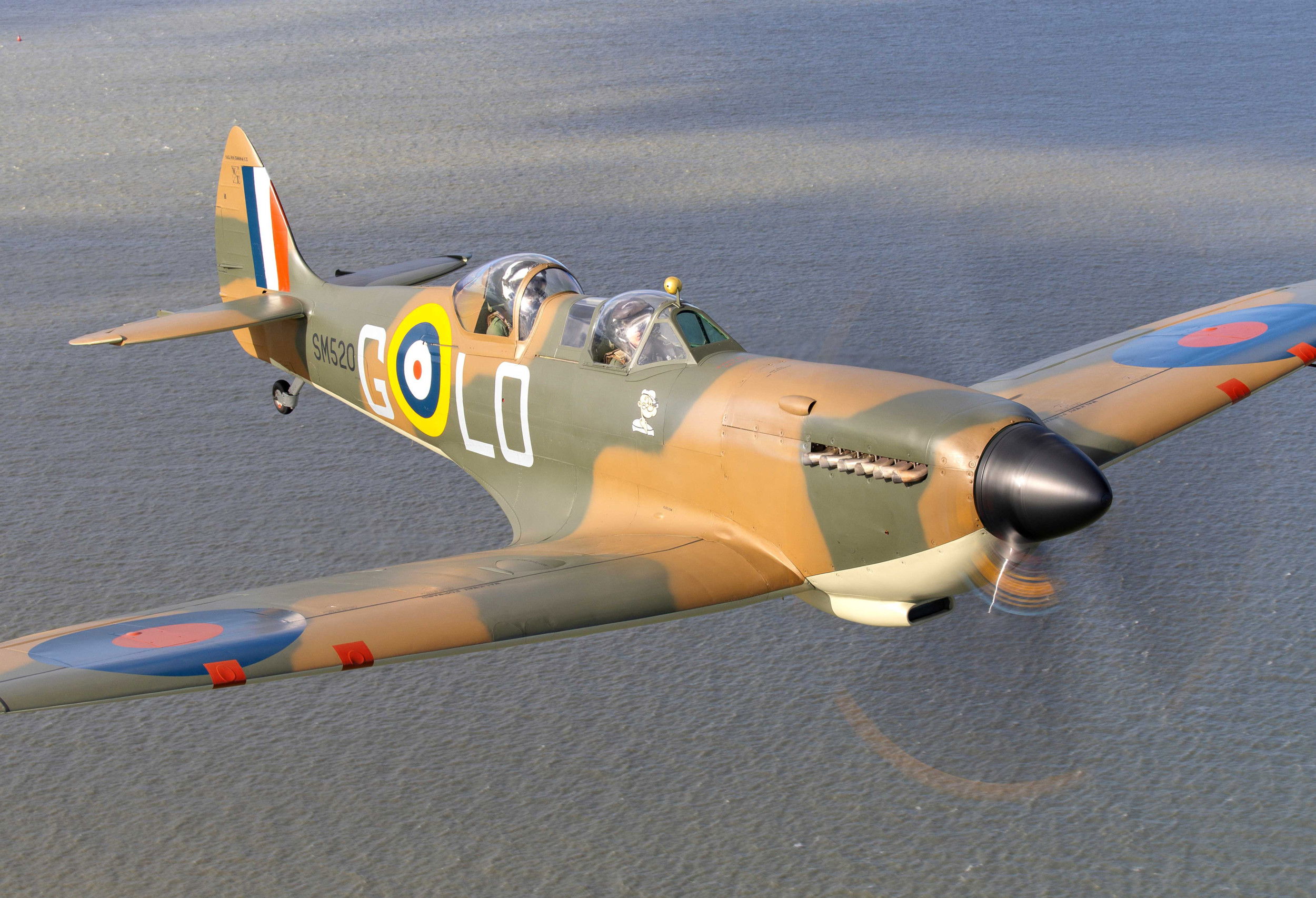 New scheme for Spitfire G-ILDA