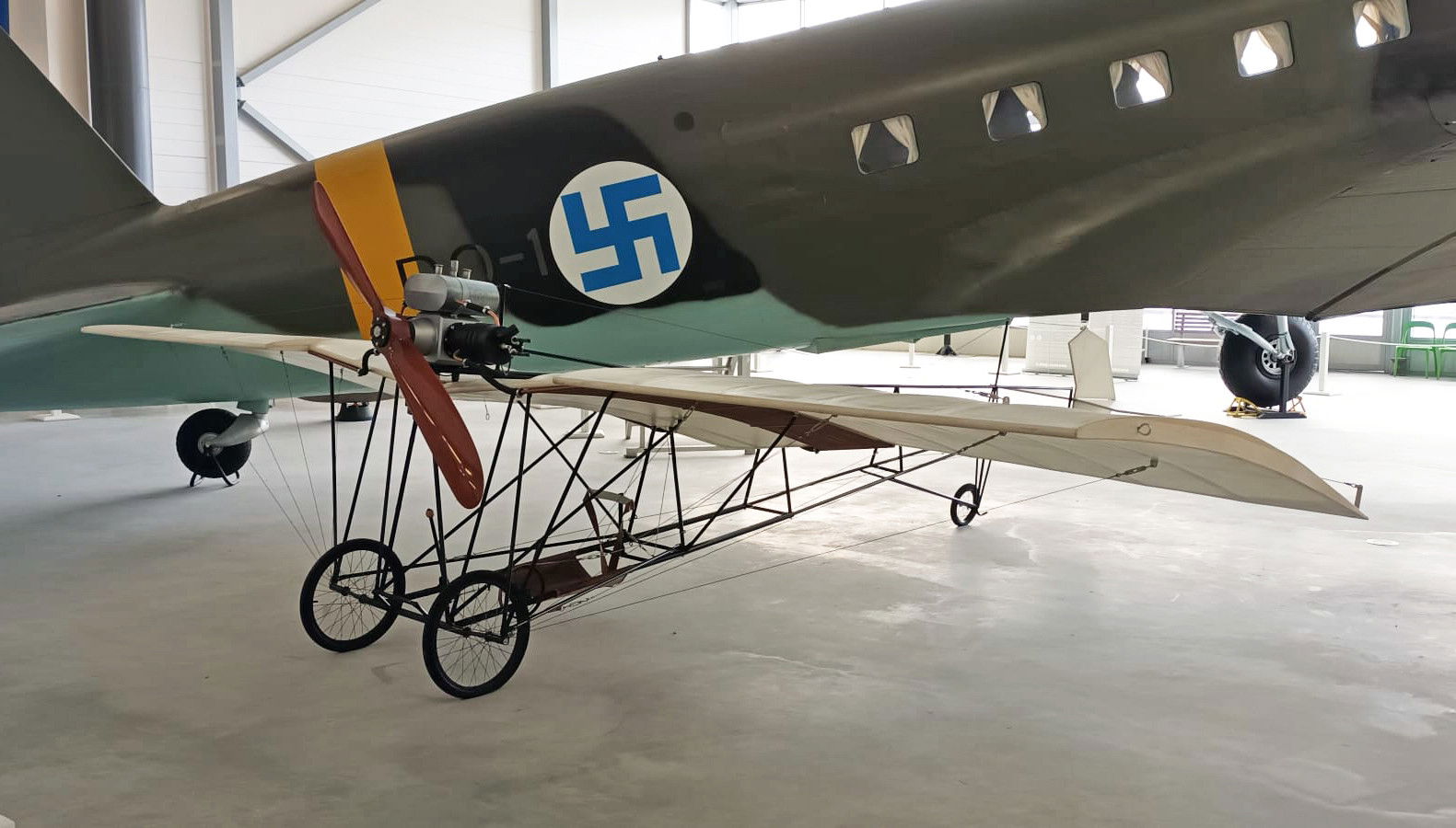 Demoiselle replica goes on show in Finland