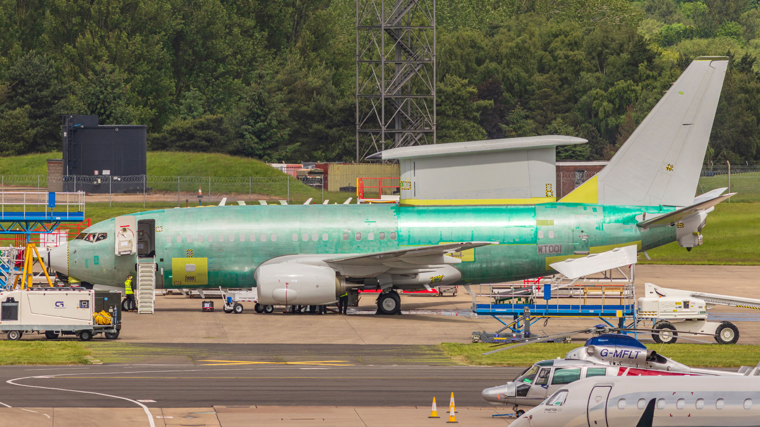 RAF’s first Wedgetail AEW1 breaks cover
