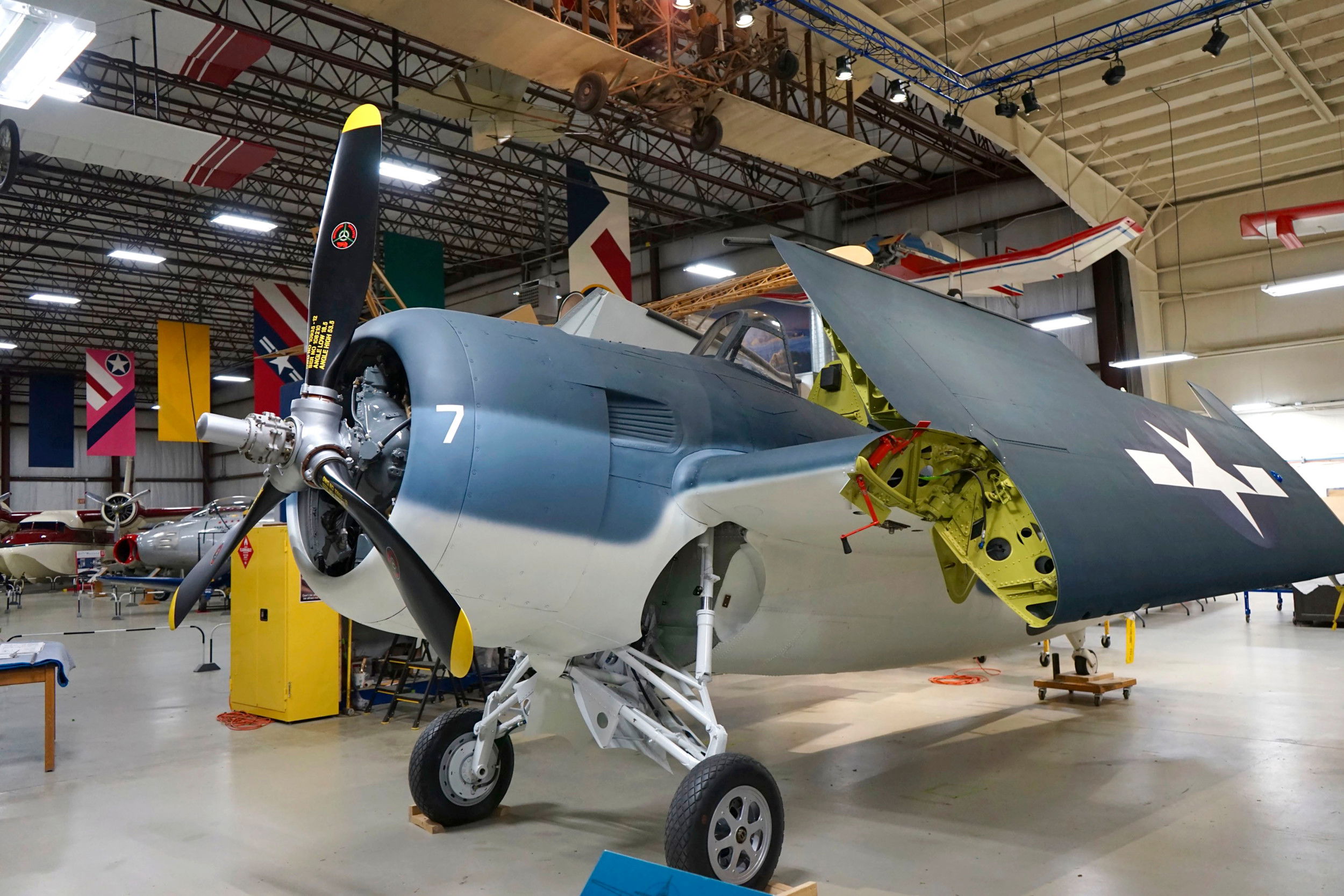 Lake Michigan Grumman Wildcat restored for display