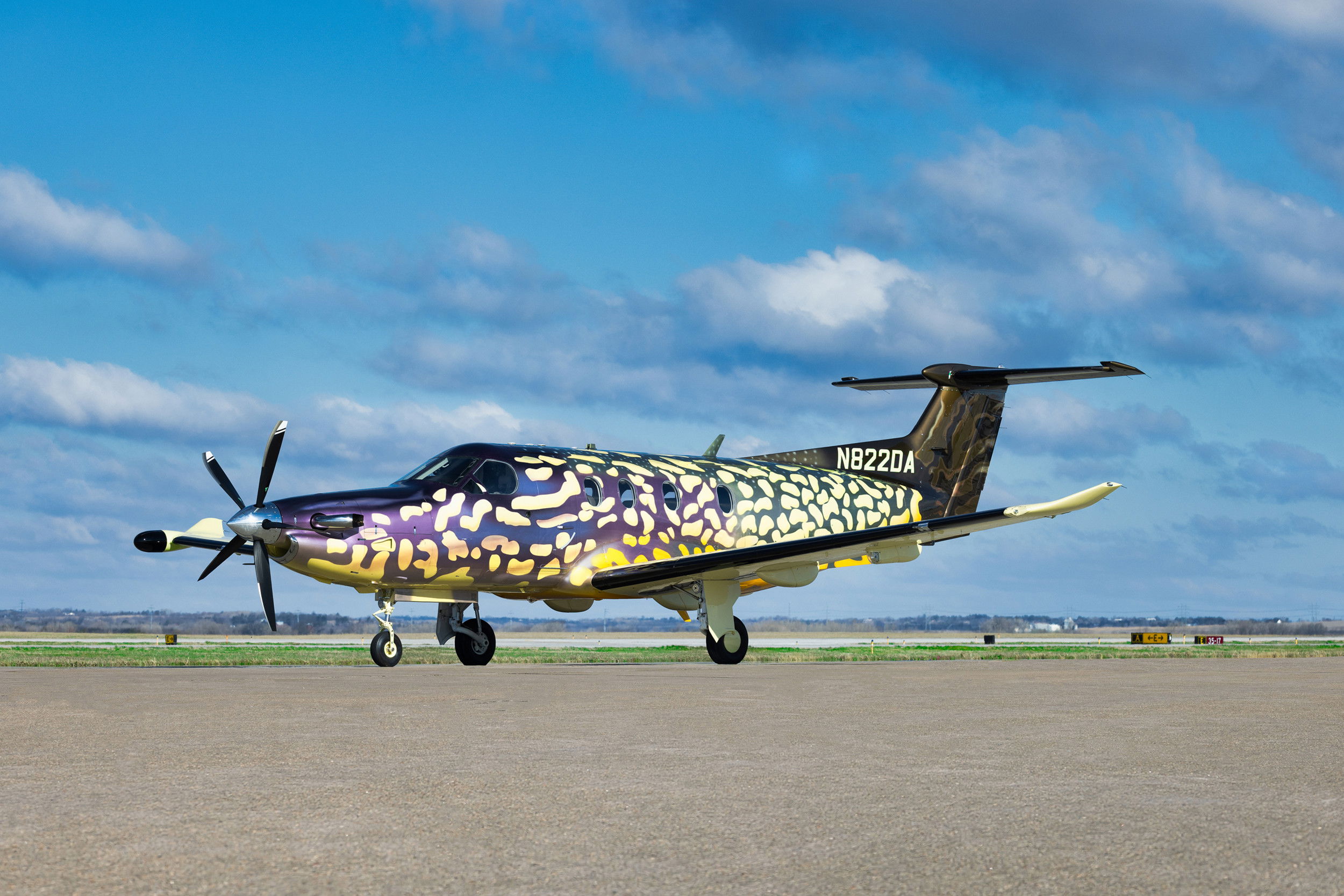 PC-12 bespoke scheme celebrates the outdoors