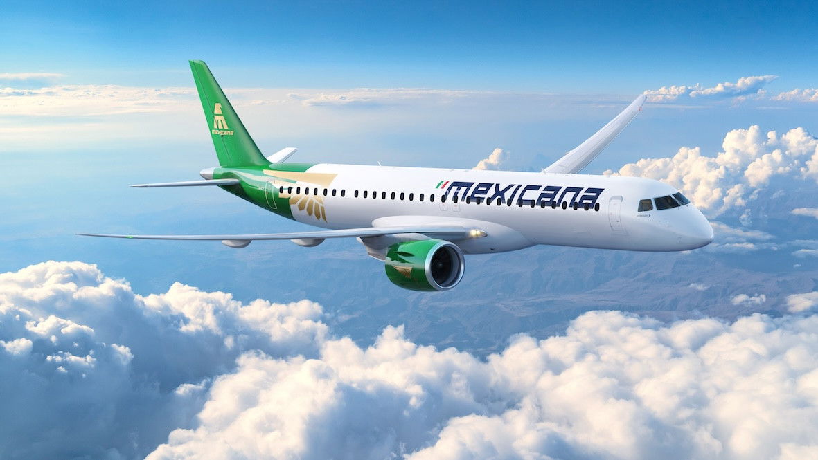 Mexicana Orders 20 Embraer E2 Airliners