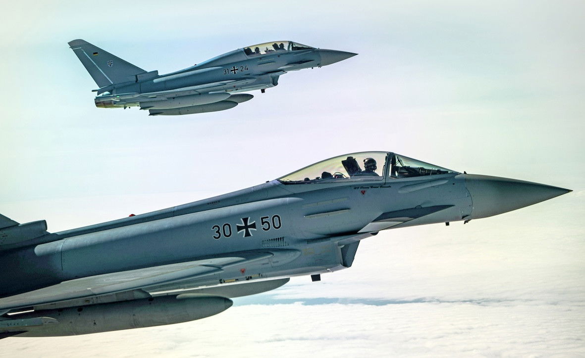 Germany orders more Eurofighter EF2000 Typhoons