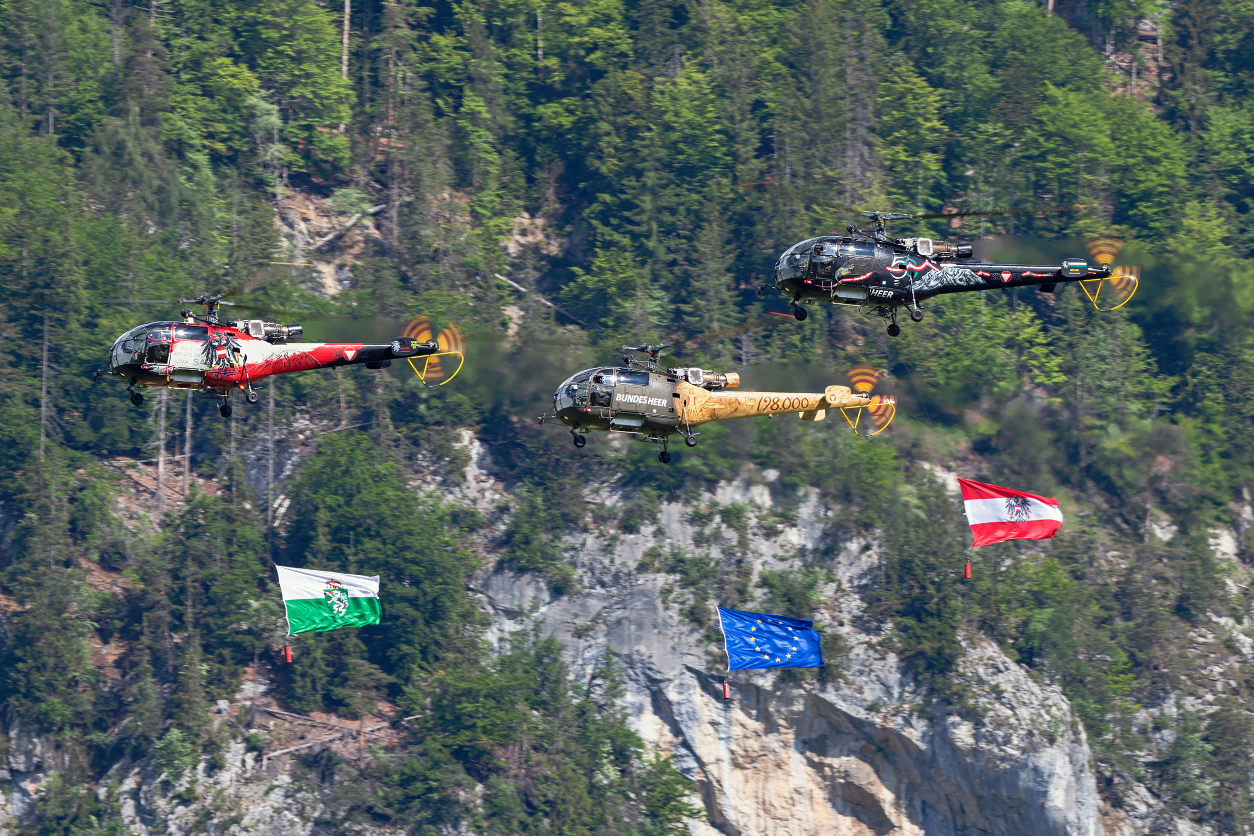 Austrian Air Force bids farewell to the Alouette III
