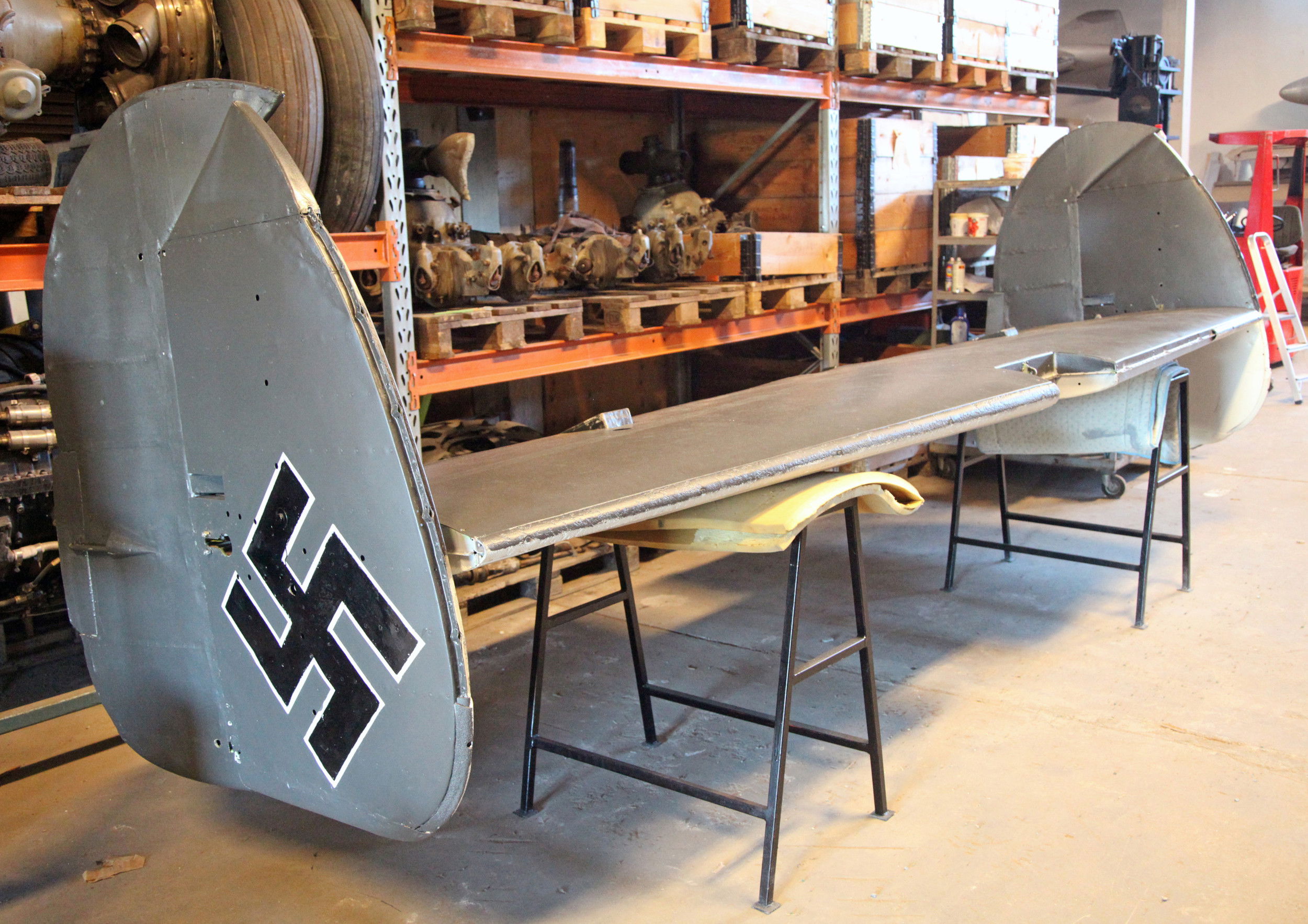 Messerschmitt Bf 110 restoration progressing in Norway