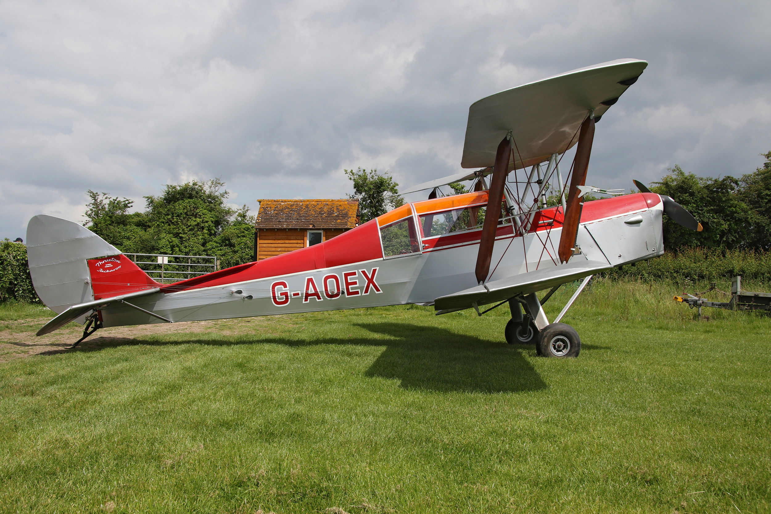 Prototype Jackaroo back in the air