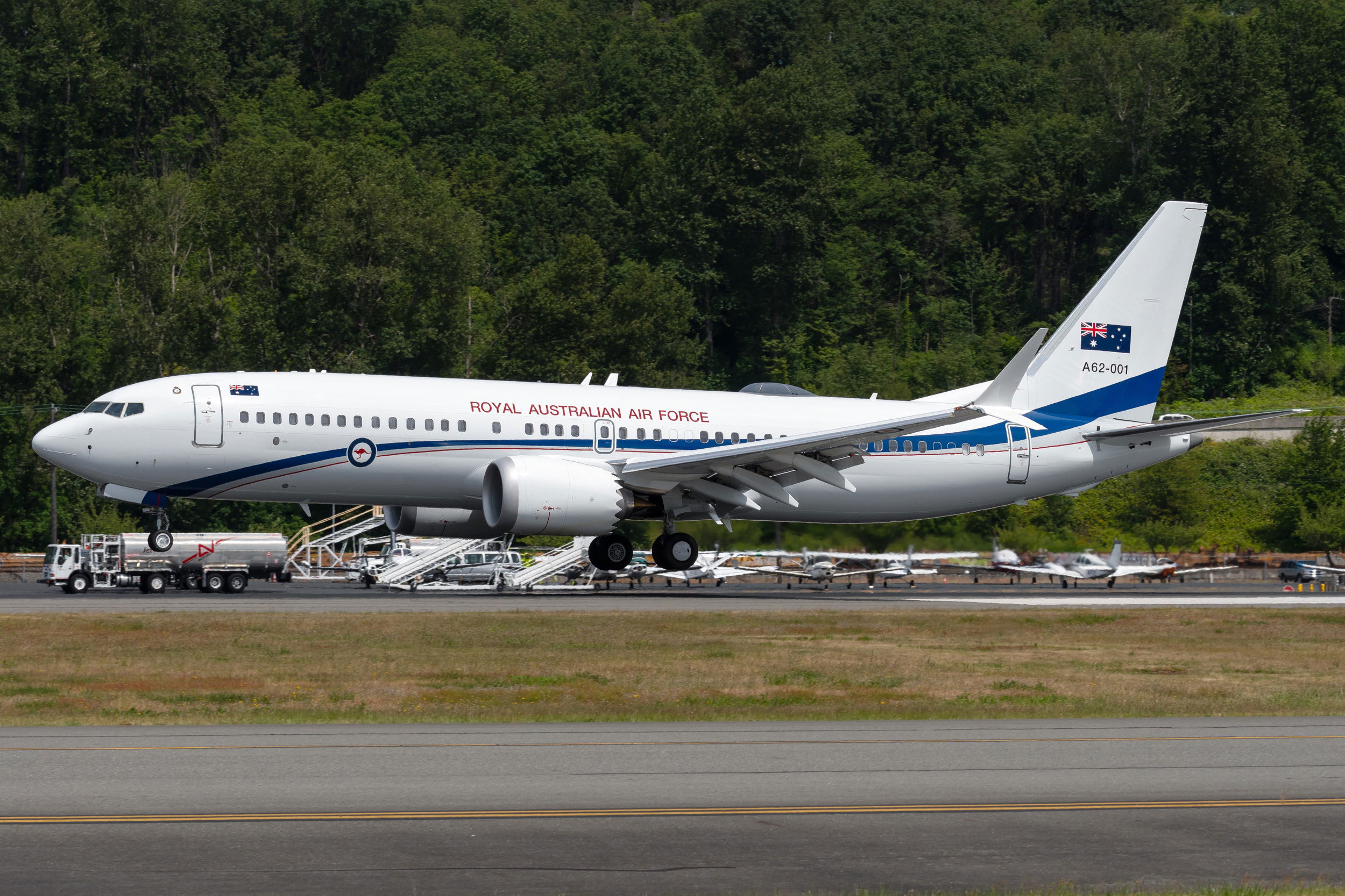 Both BBJ MAXs for the Royal Australian Air Force delivered