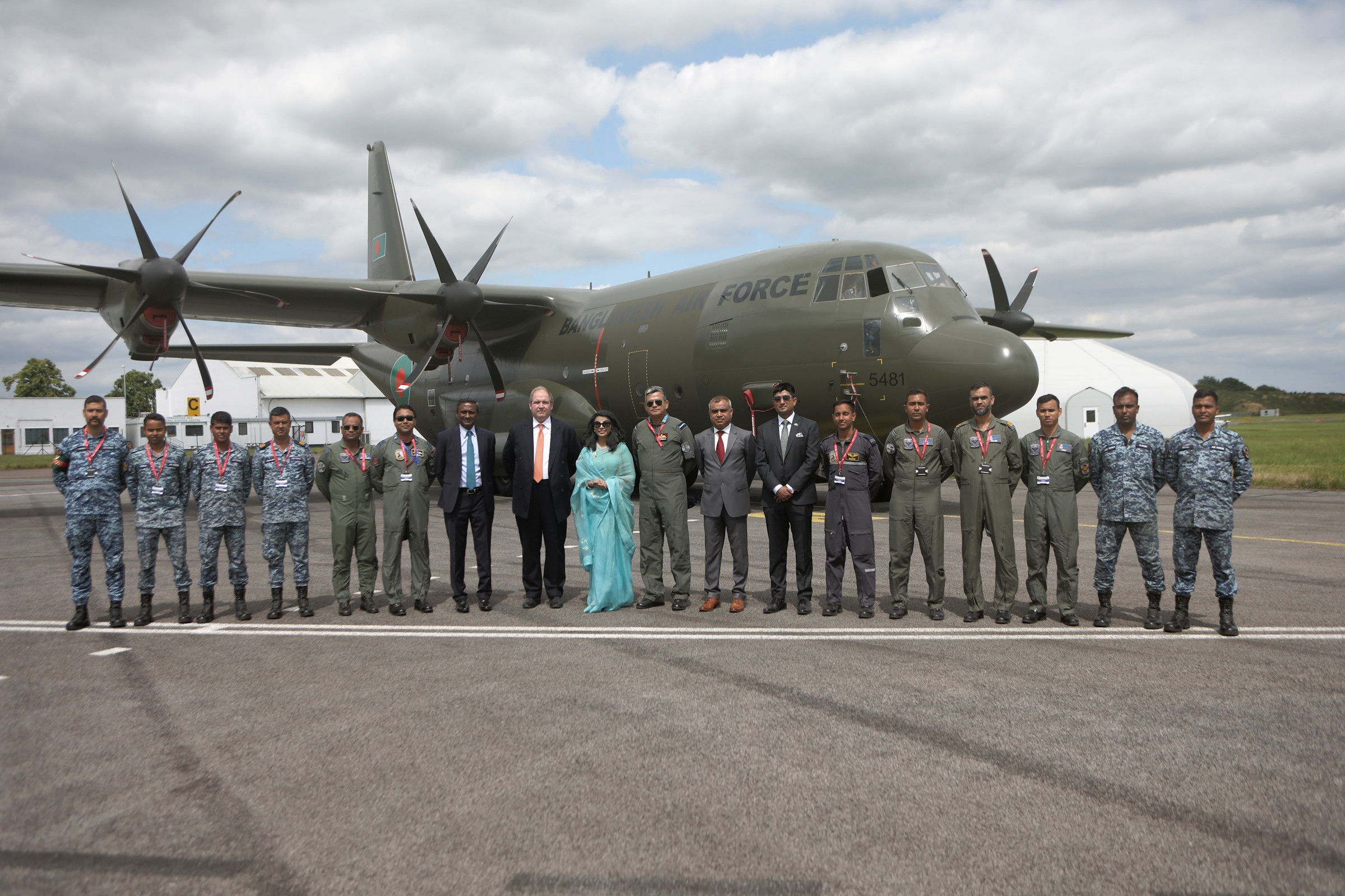 Marshall hand over last C-130J for the Bangladesh Air Force