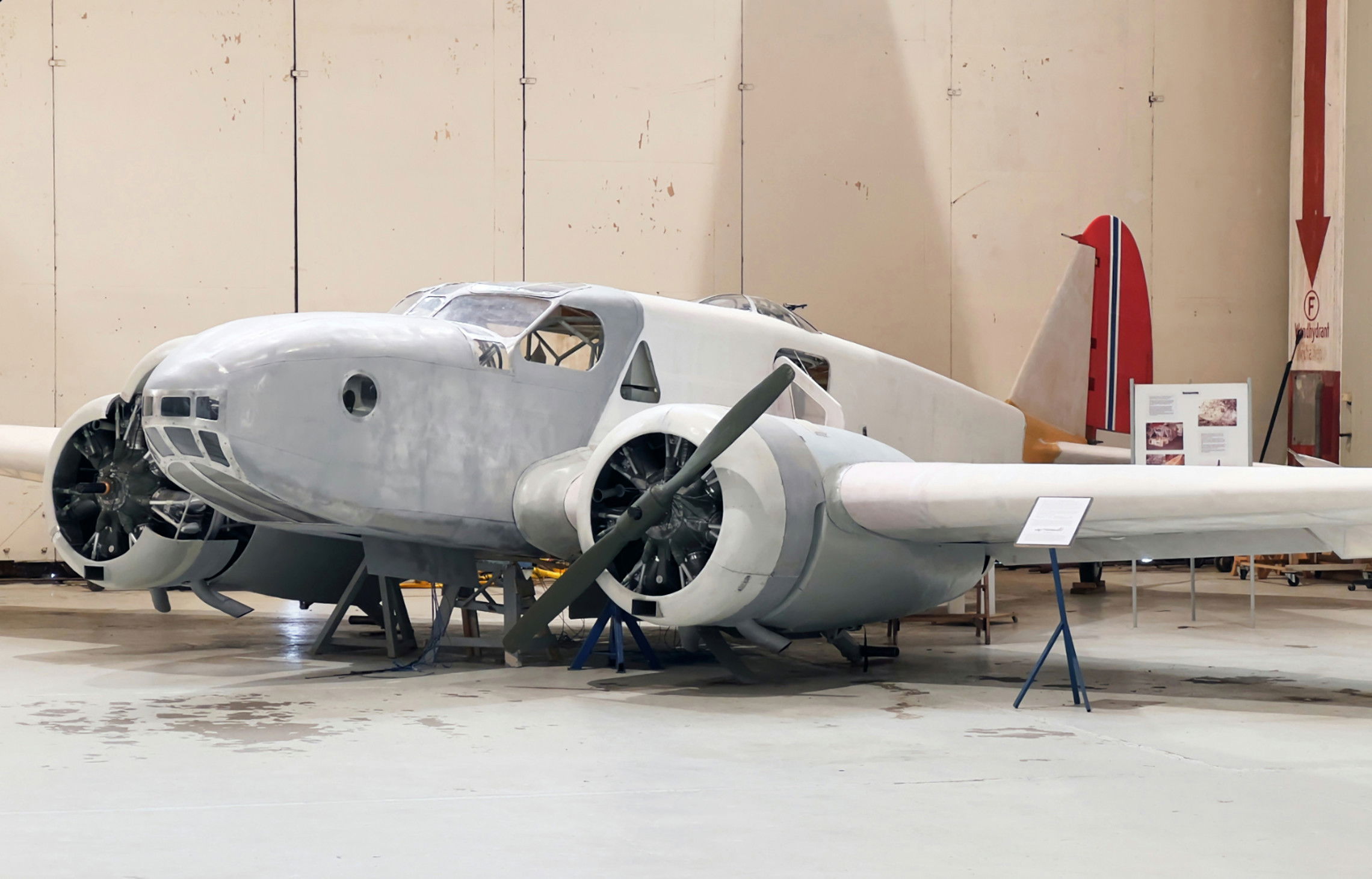 Caproni Ca 310 coming together in Norway