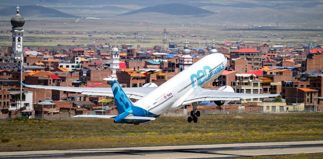 High-altitude testing for A330neo