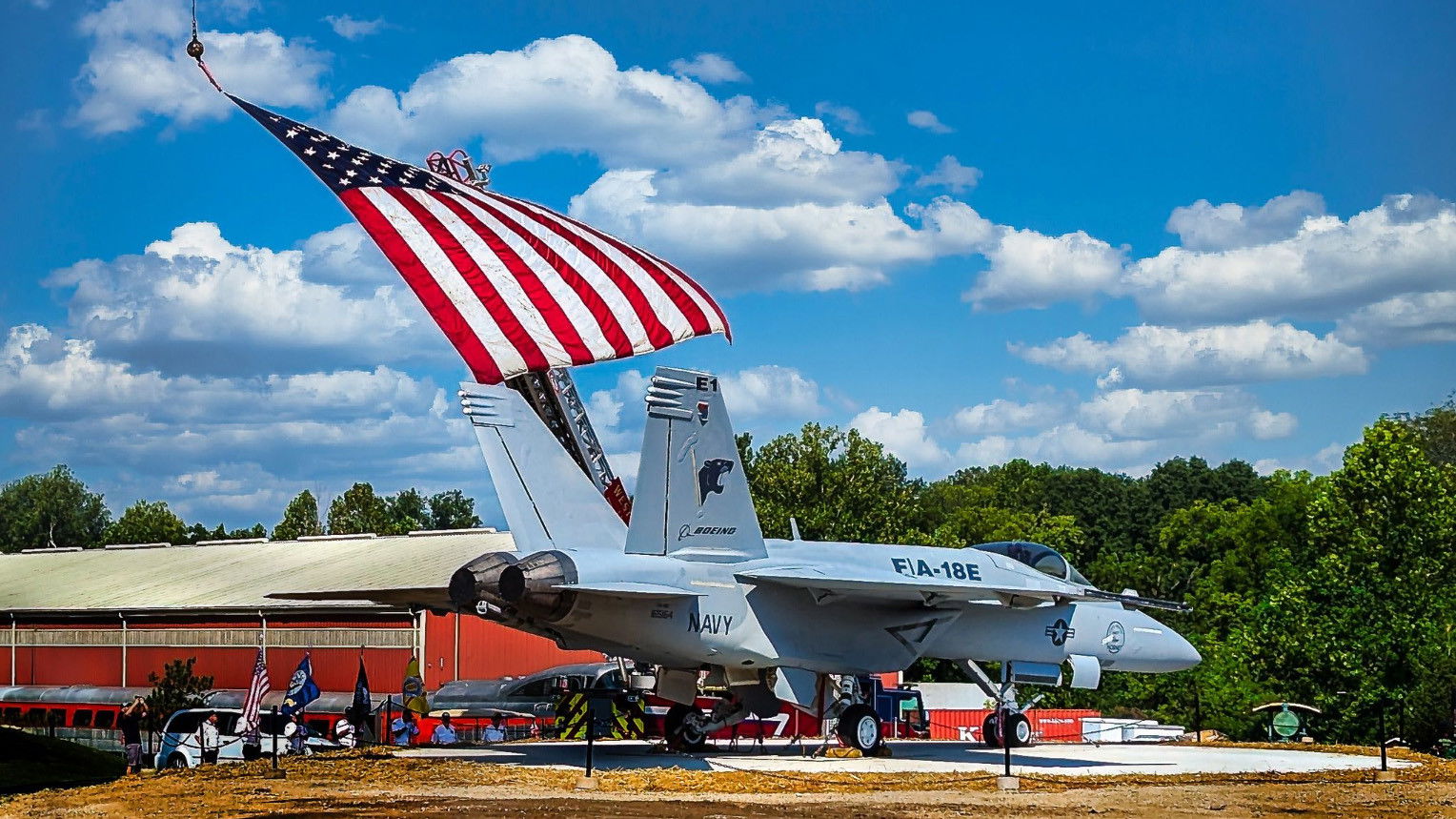 New home for first production F/A-18E Super Hornet