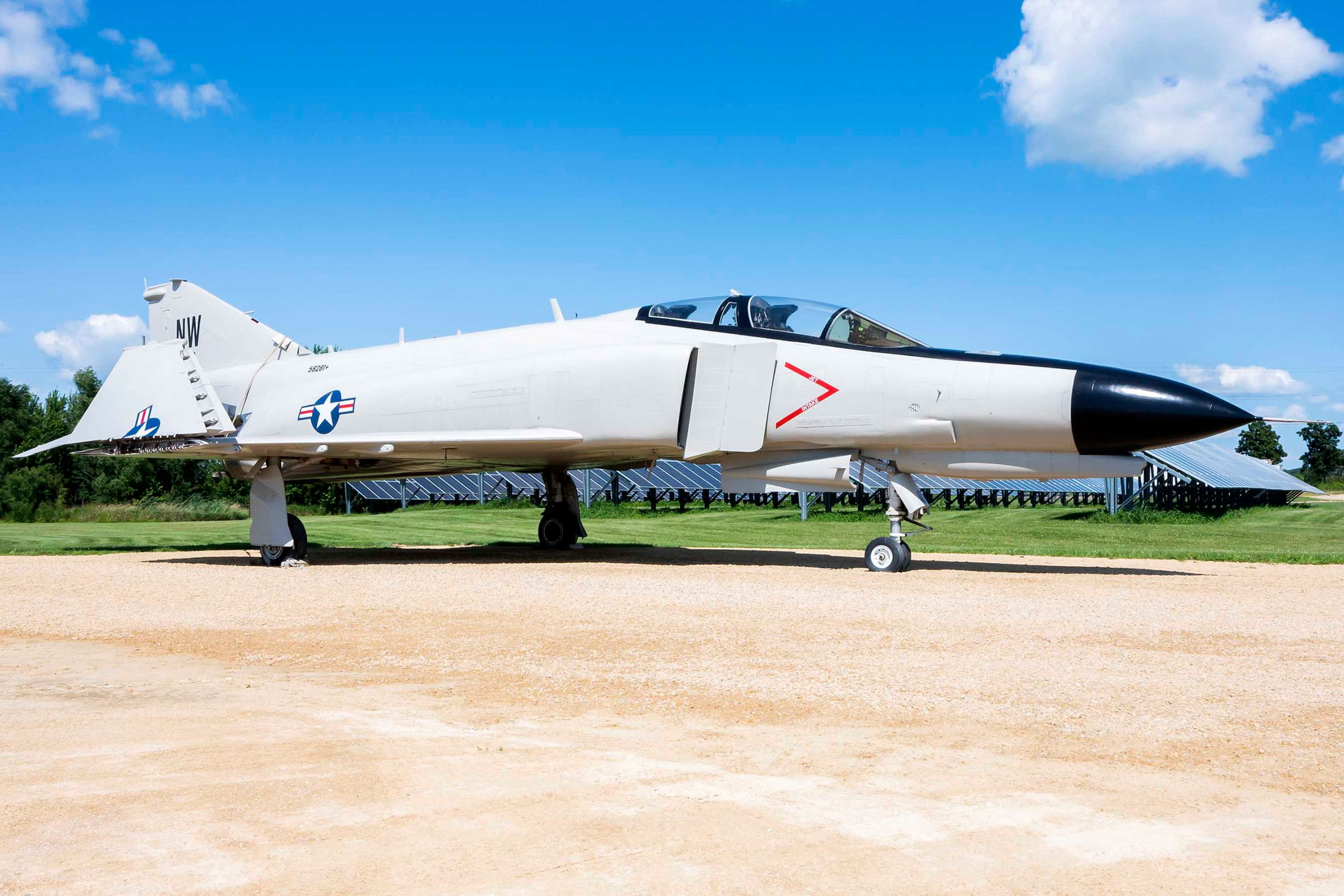 Phantom made ready for memorial display