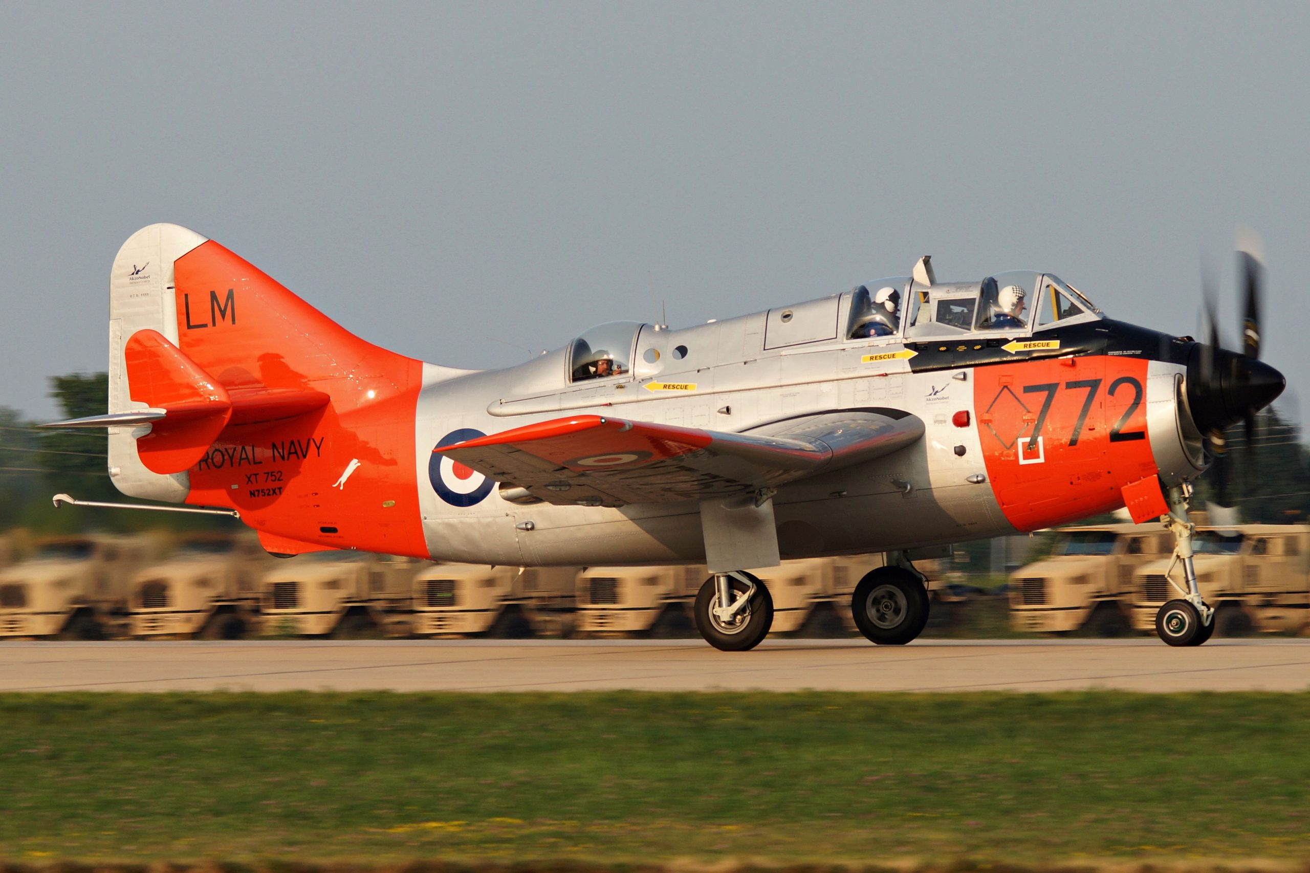 El Fairey Gannet estadounidense volará por primera vez en años