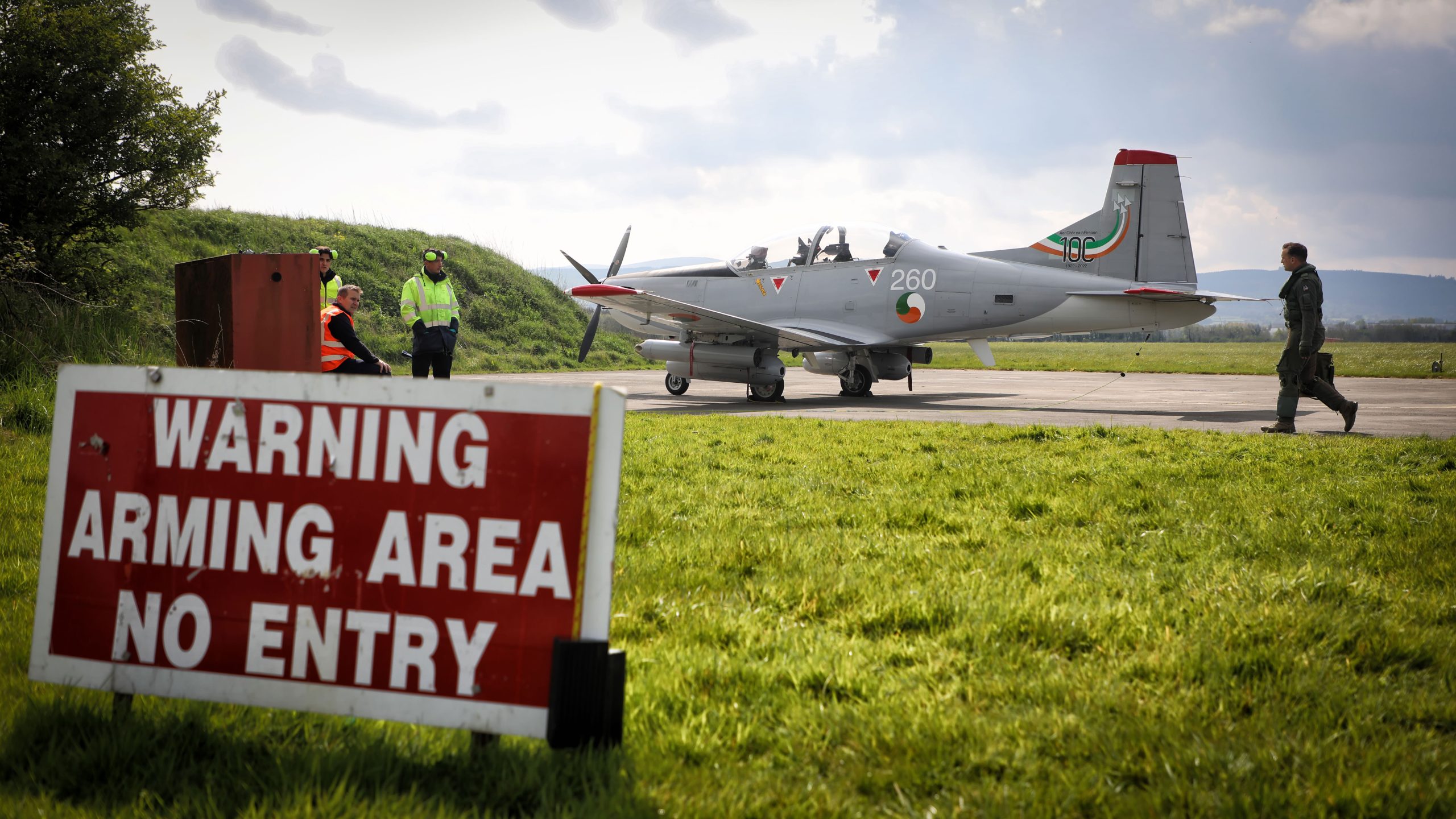 La flota irlandesa de PC-9M está a punto de obtener una nueva capacidad de armamento
