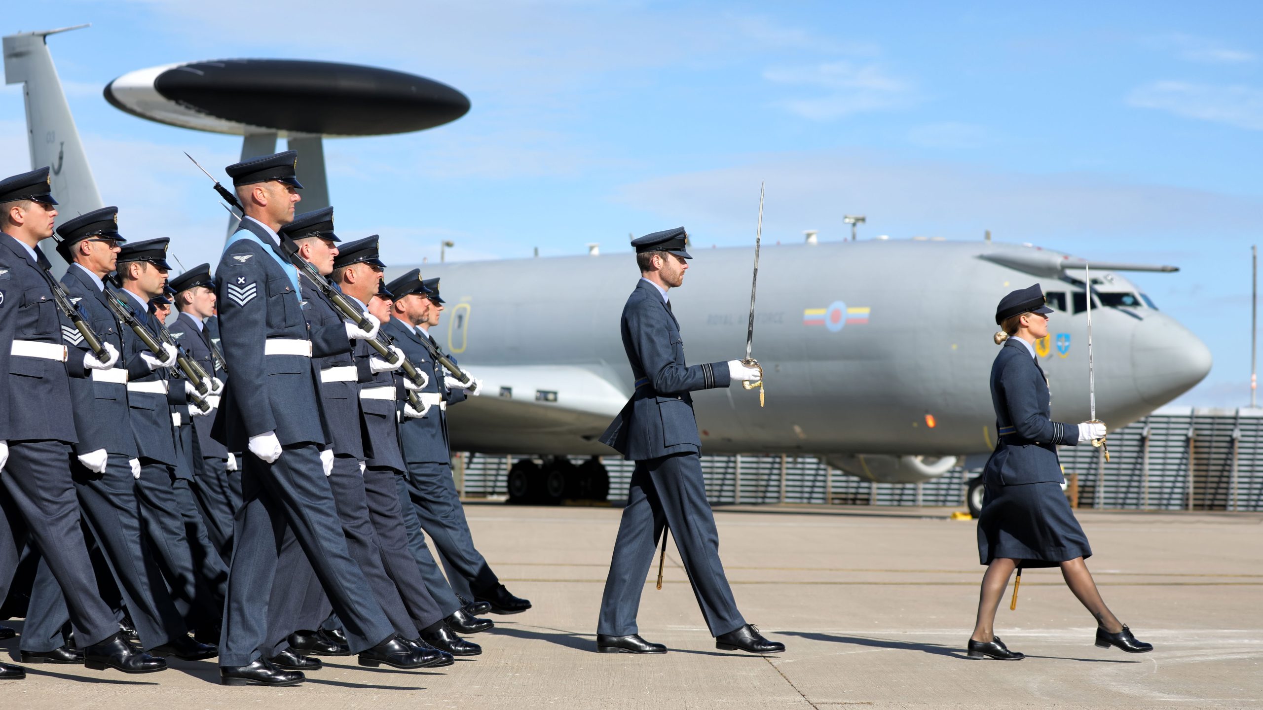 La Real Fuerza Aérea británica retira el E-3D Sentry