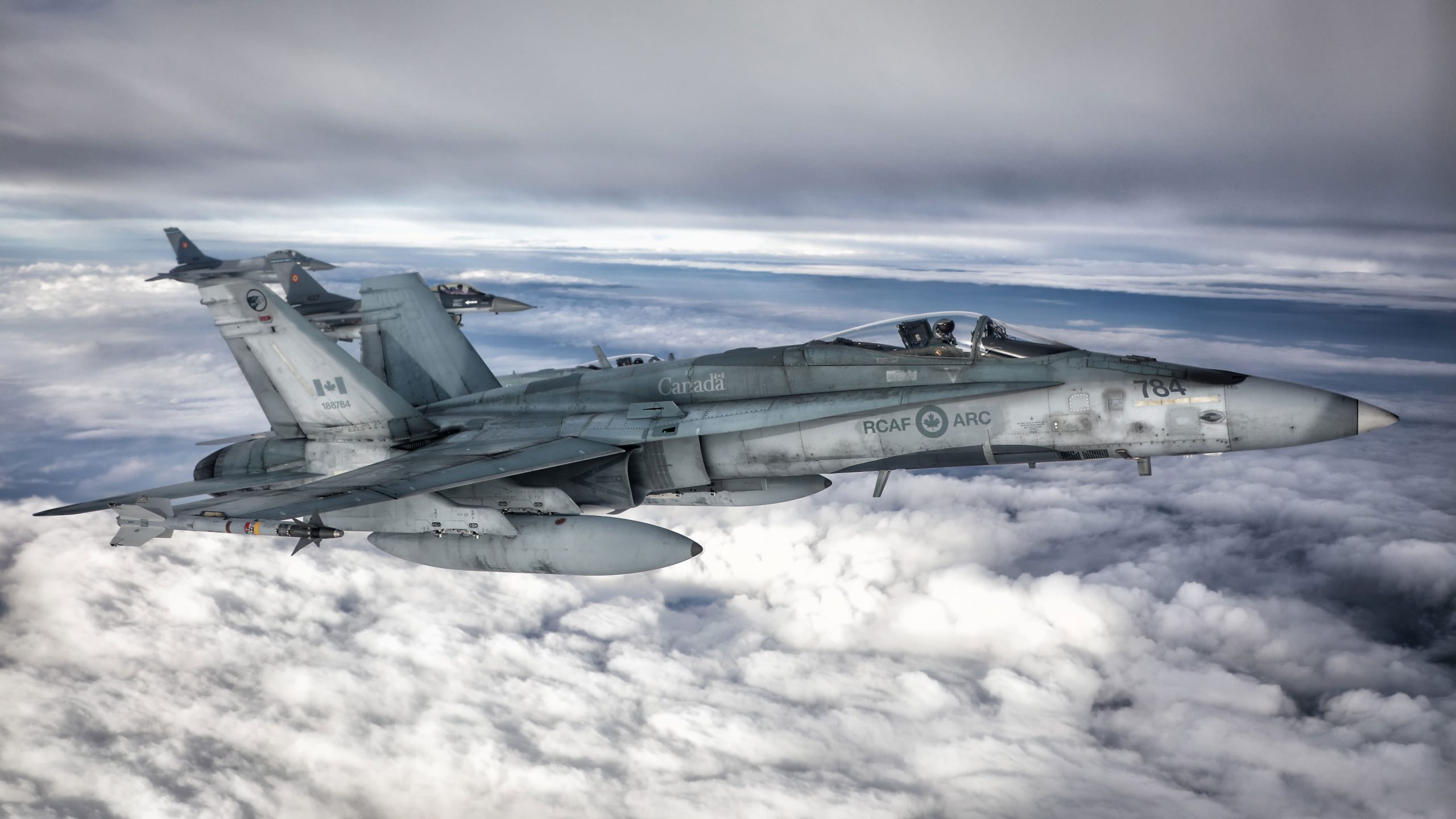 Ageing RCAF CF-188A/B Hornets engaged in busy EAP deployment
