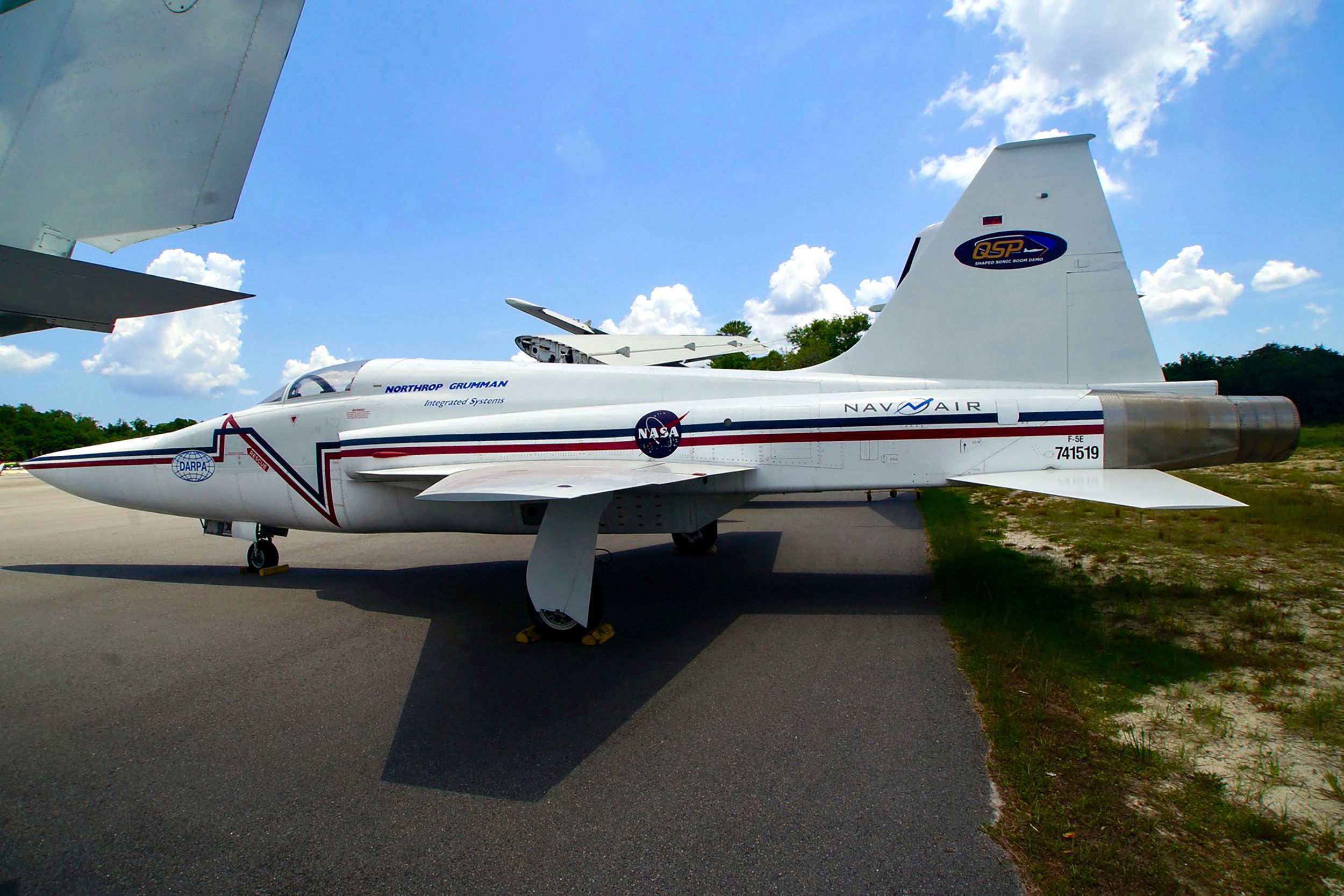 Experimental NASA F-5 emerges from restoration