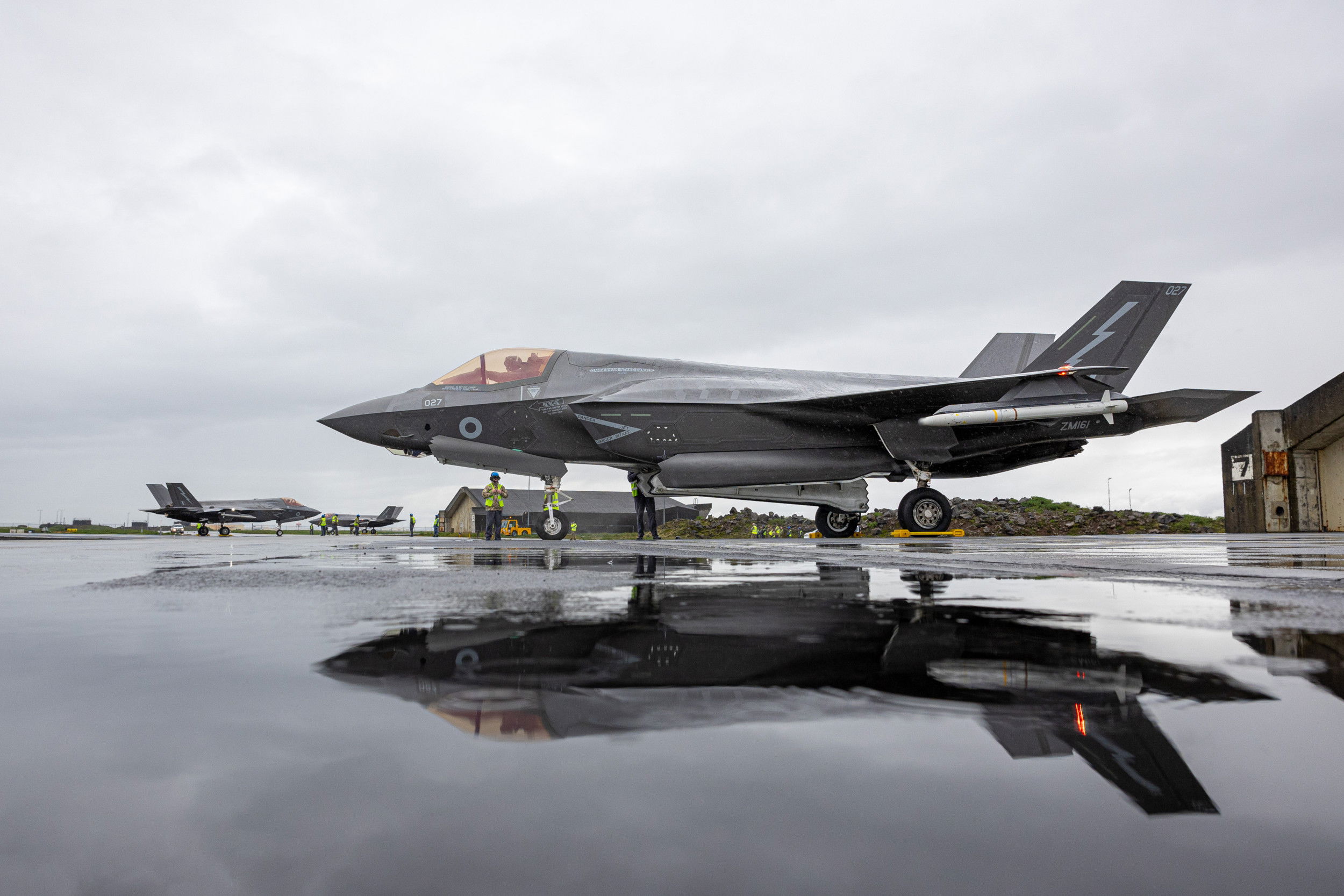 RAF F-35s on QRA in Iceland