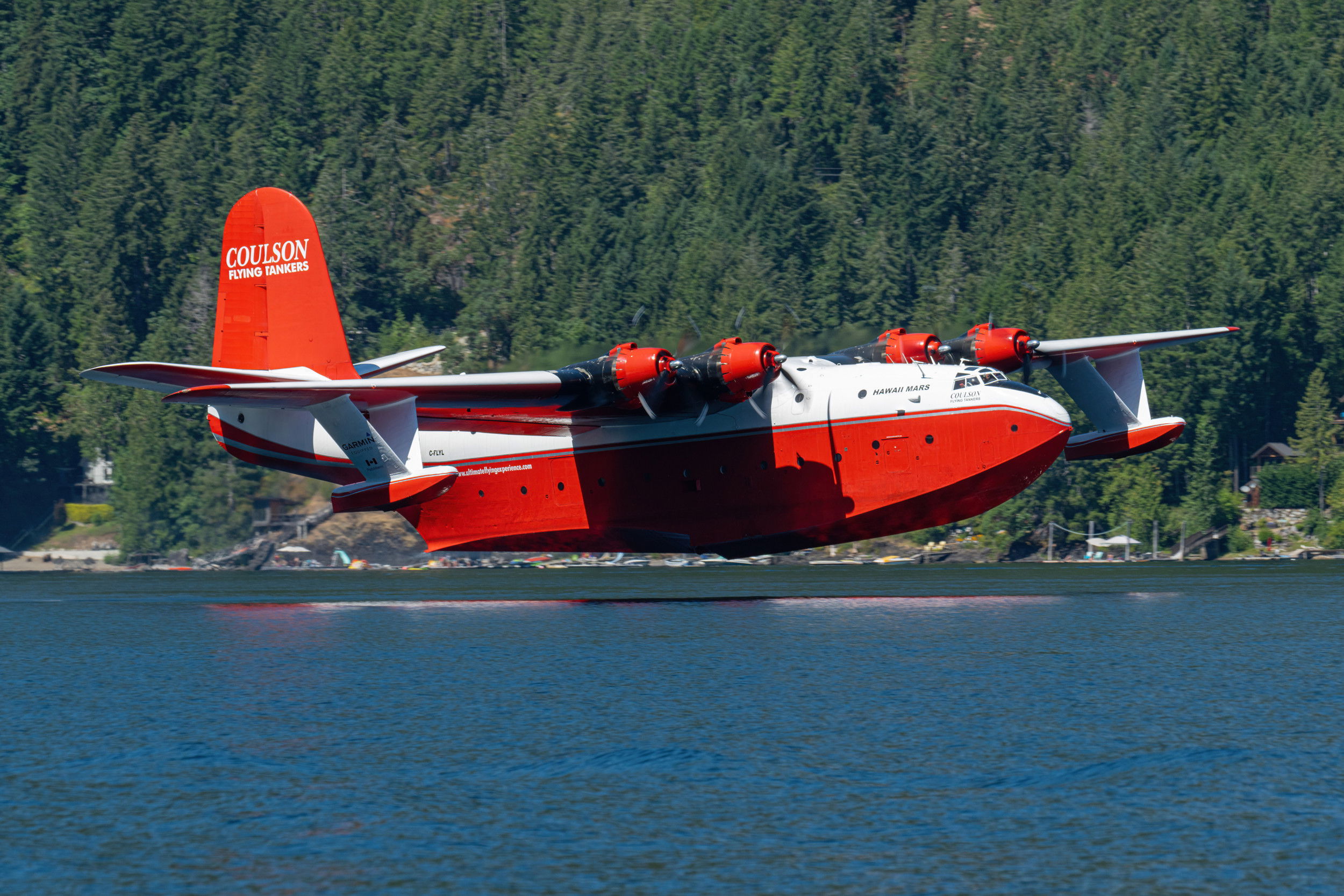 Hawaii Mars arrives at BC Aviation Museum