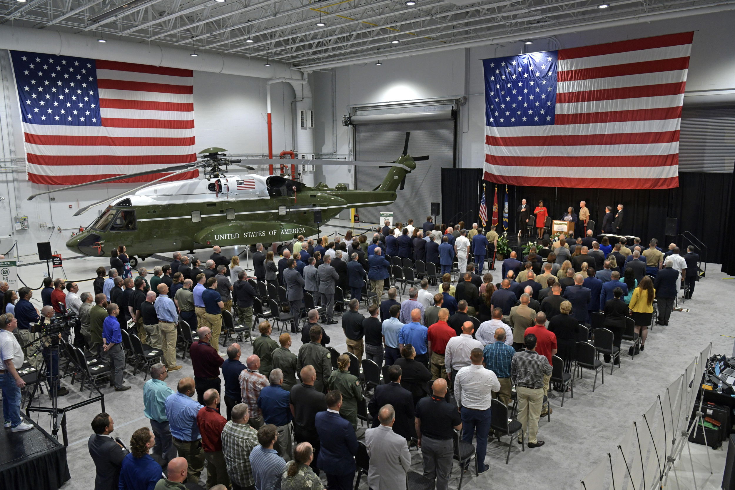 Final ‘Marine One’ VH-92A presidential helicopter delivered