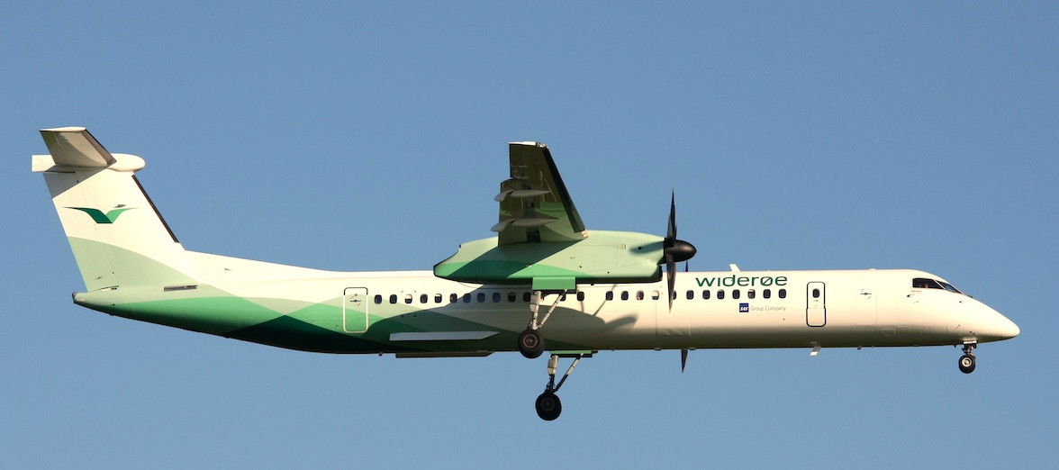 Widerøe’s Dash 8-400 lease