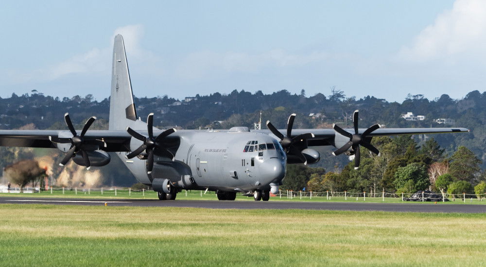 RNZAF welcomes its first C-130J Hercules