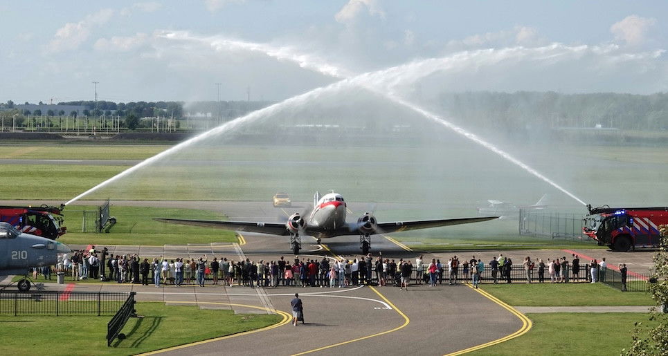 Final Lelystad flight for DDA DC-3