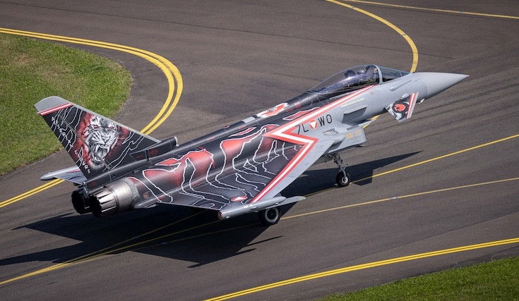 Austria’s Grey Tiger EF2000