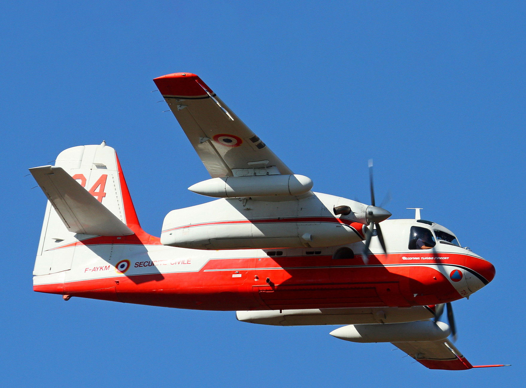 Montélimar Turbo Firecat flies