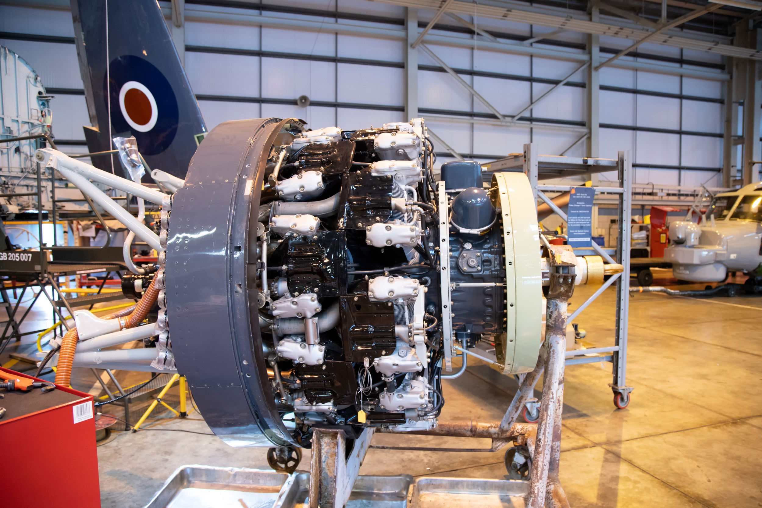 Navy Wings Sea Fury receives new engine