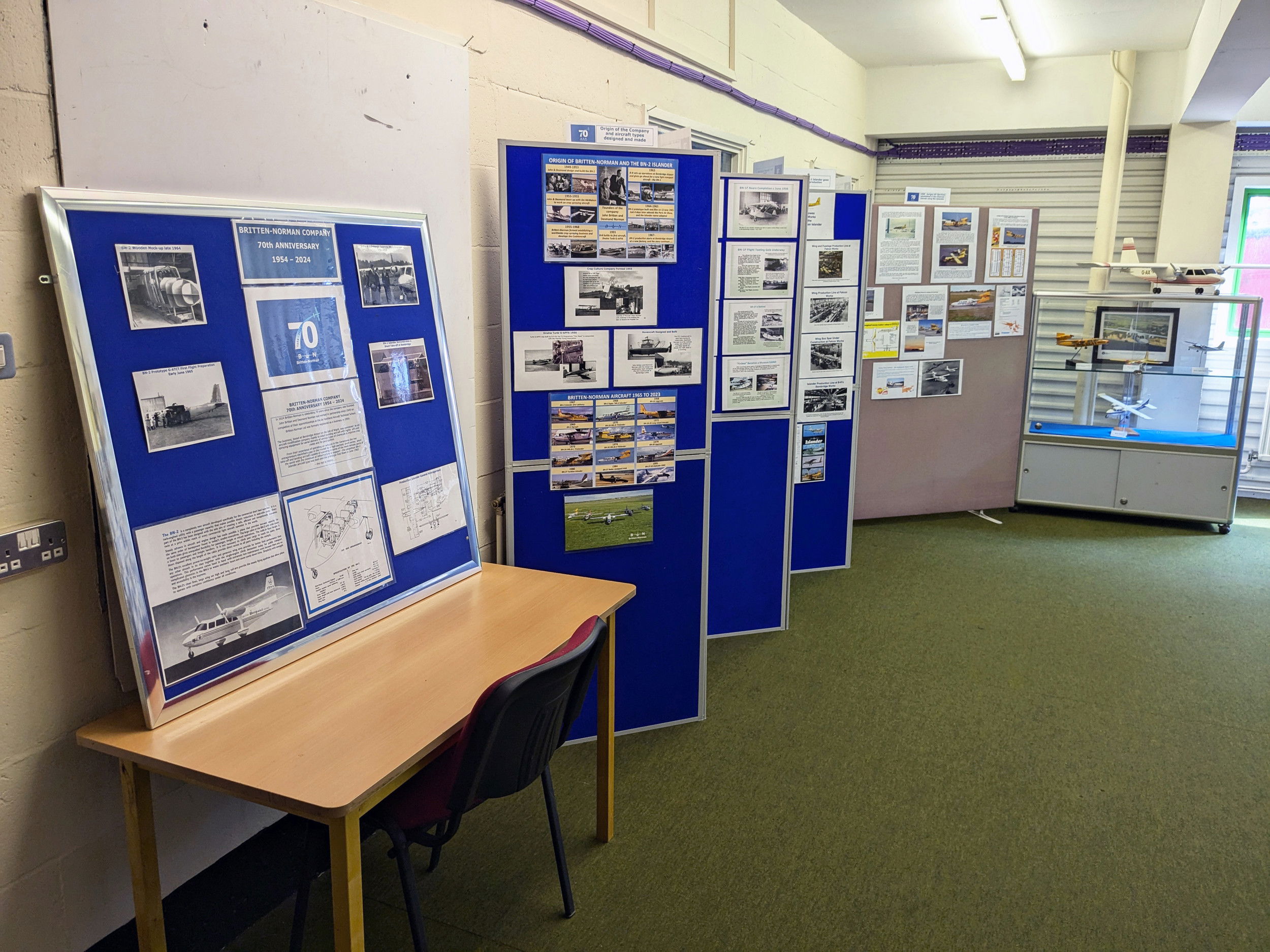 Britten-Norman 70th anniversary marked by Solent Sky Museum