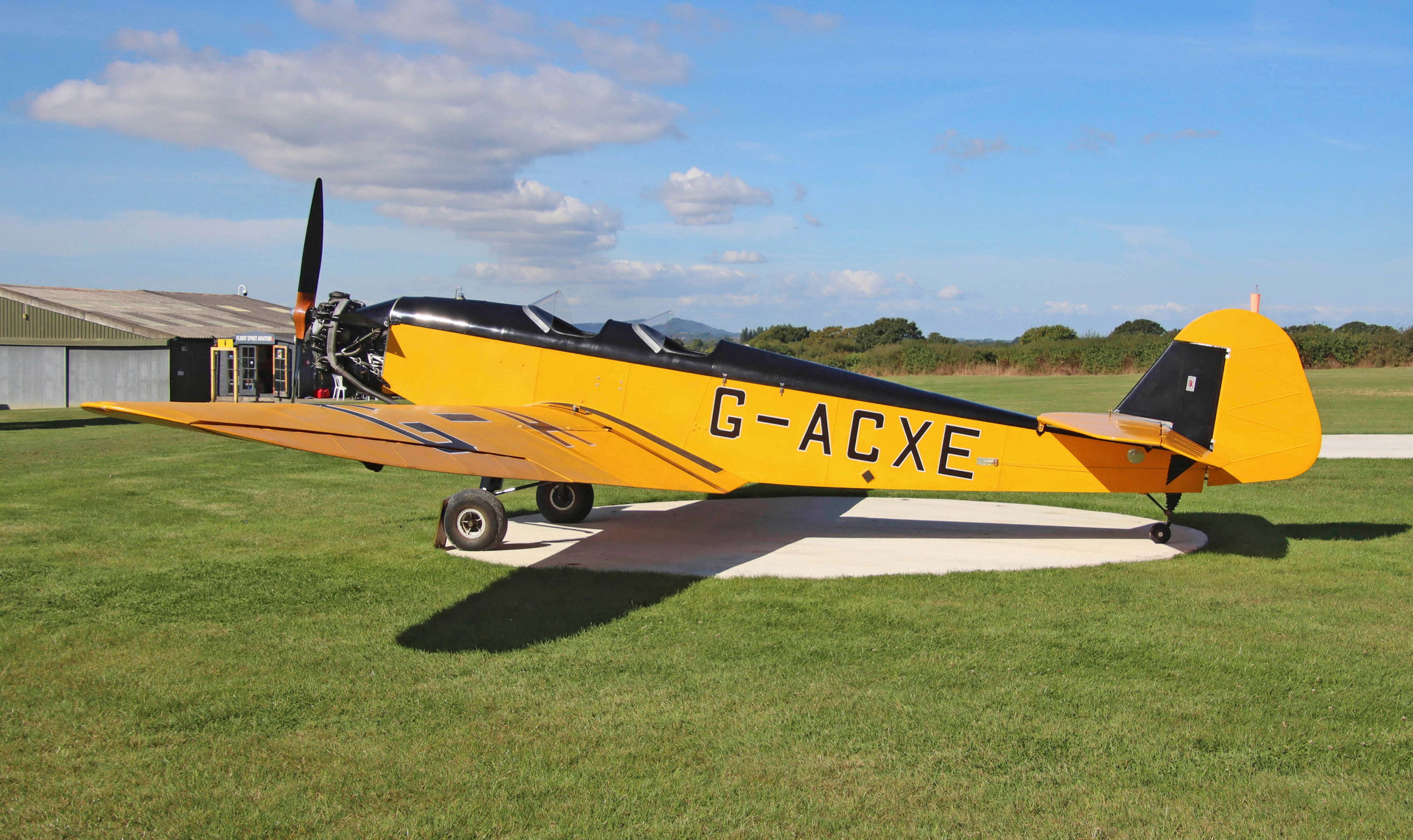 British Klemm breaks cover