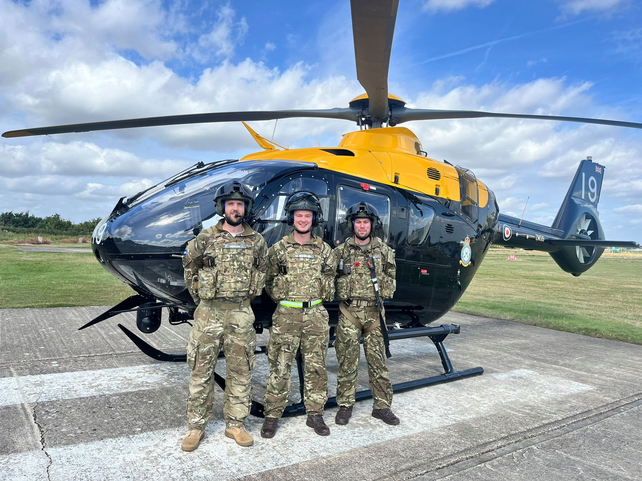 RAF assists seal count