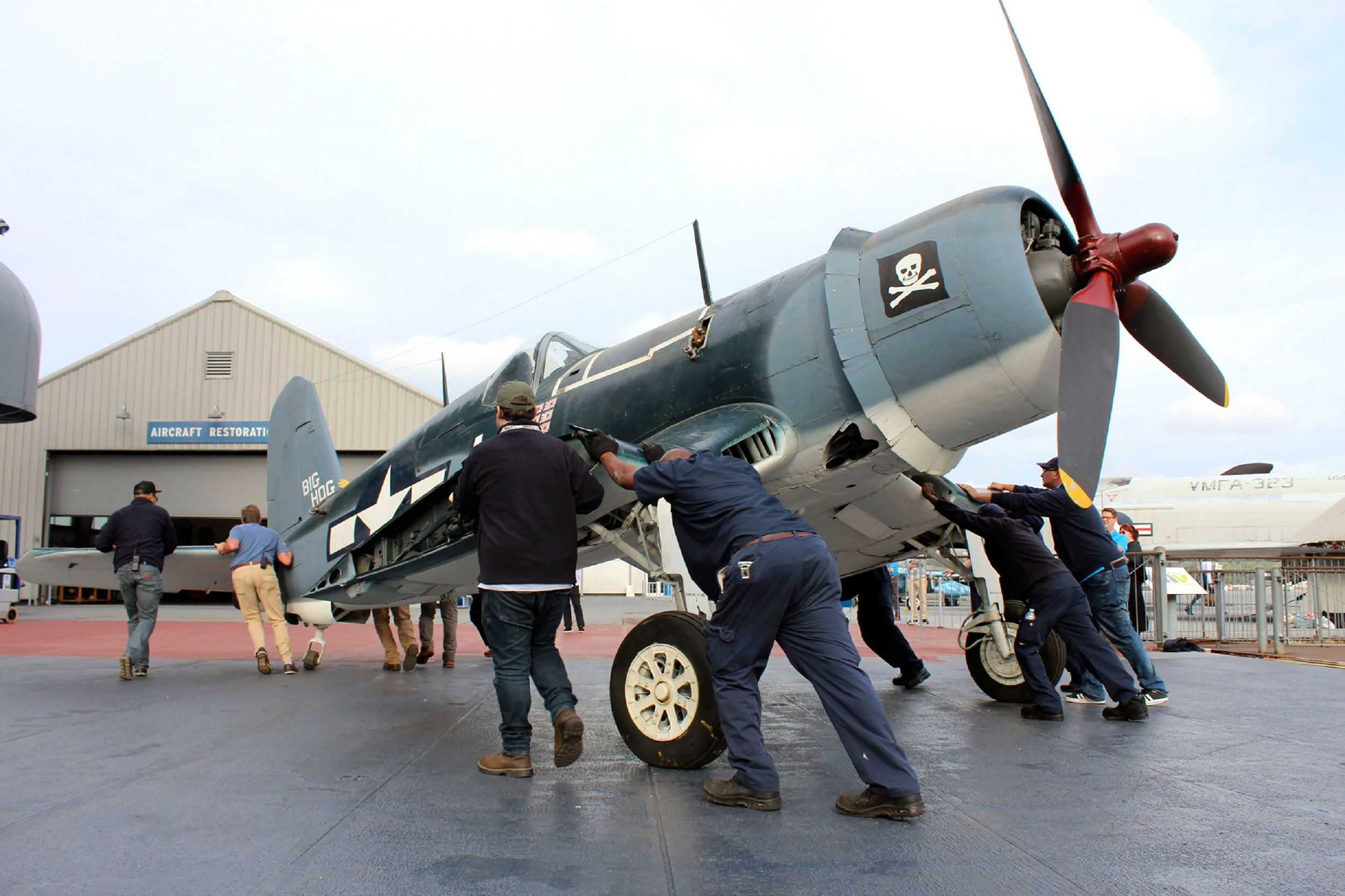 Corsair delivered to New York’s Intrepid Museum